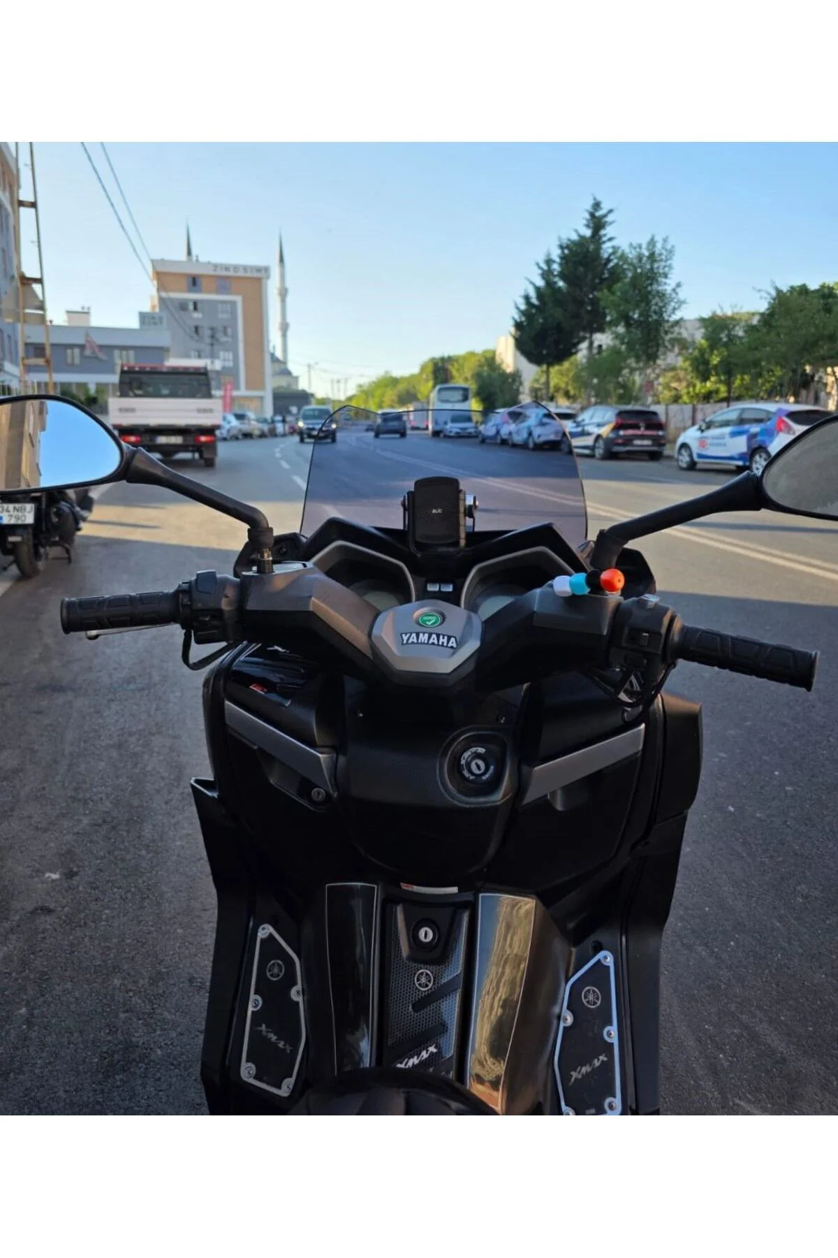Yamaha Xmax Ön Cam 2014-2017 Model 36cm Füme Renkli 4mm SPORTİF