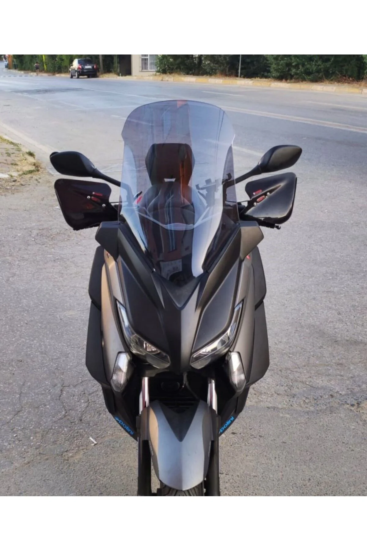 Yamaha Xmax Ön Cam 2014-2017 Model 58cm Füme Renkli 4mm