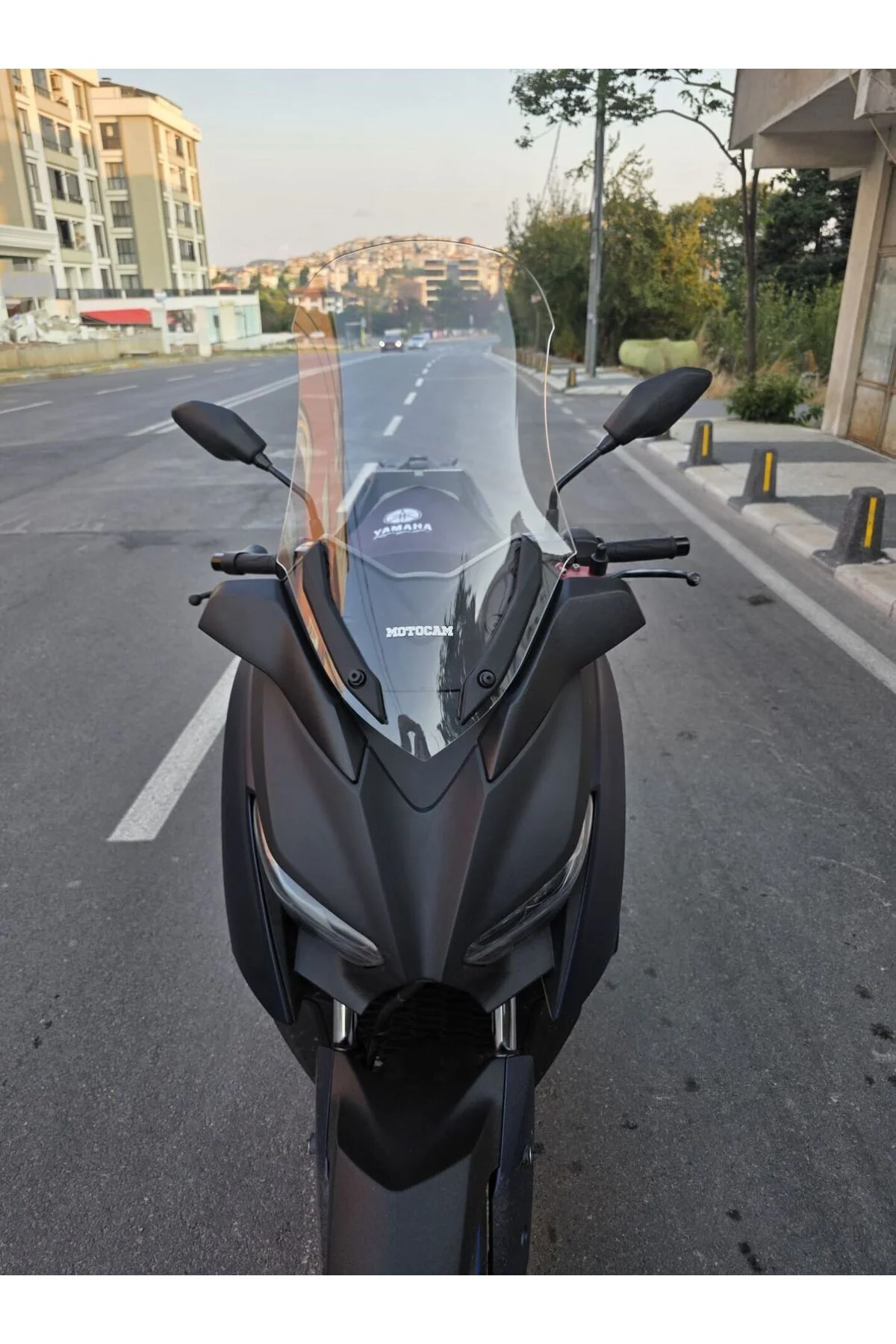 Yamaha Xmax Ön Cam 2018-2022 Model 65cm Şeffaf Renkli 4mm
