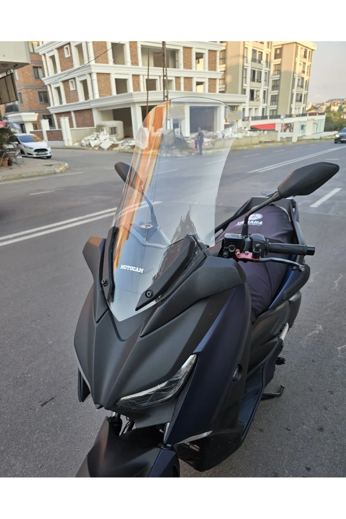 Yamaha Xmax Ön Cam 2018-2022 Model 65cm Şeffaf Renkli 4mm