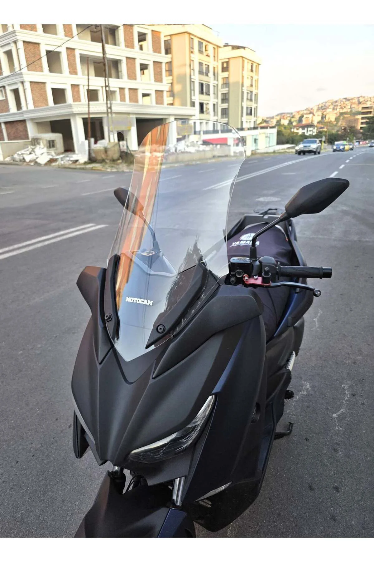 Yamaha Xmax Ön Cam 2018-2022 Model 65cm Şeffaf Renkli 4mm