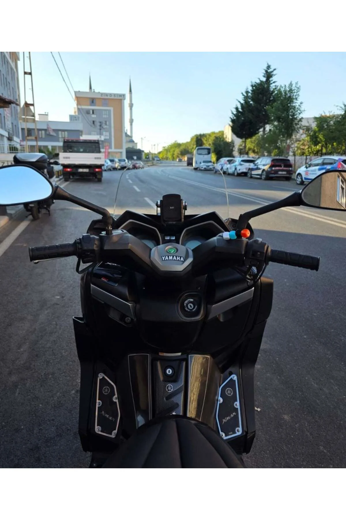 Yamaha Xmax Ön Cam 2014-2017 Model 36cm Şeffaf Renkli 4mm SPORTİF