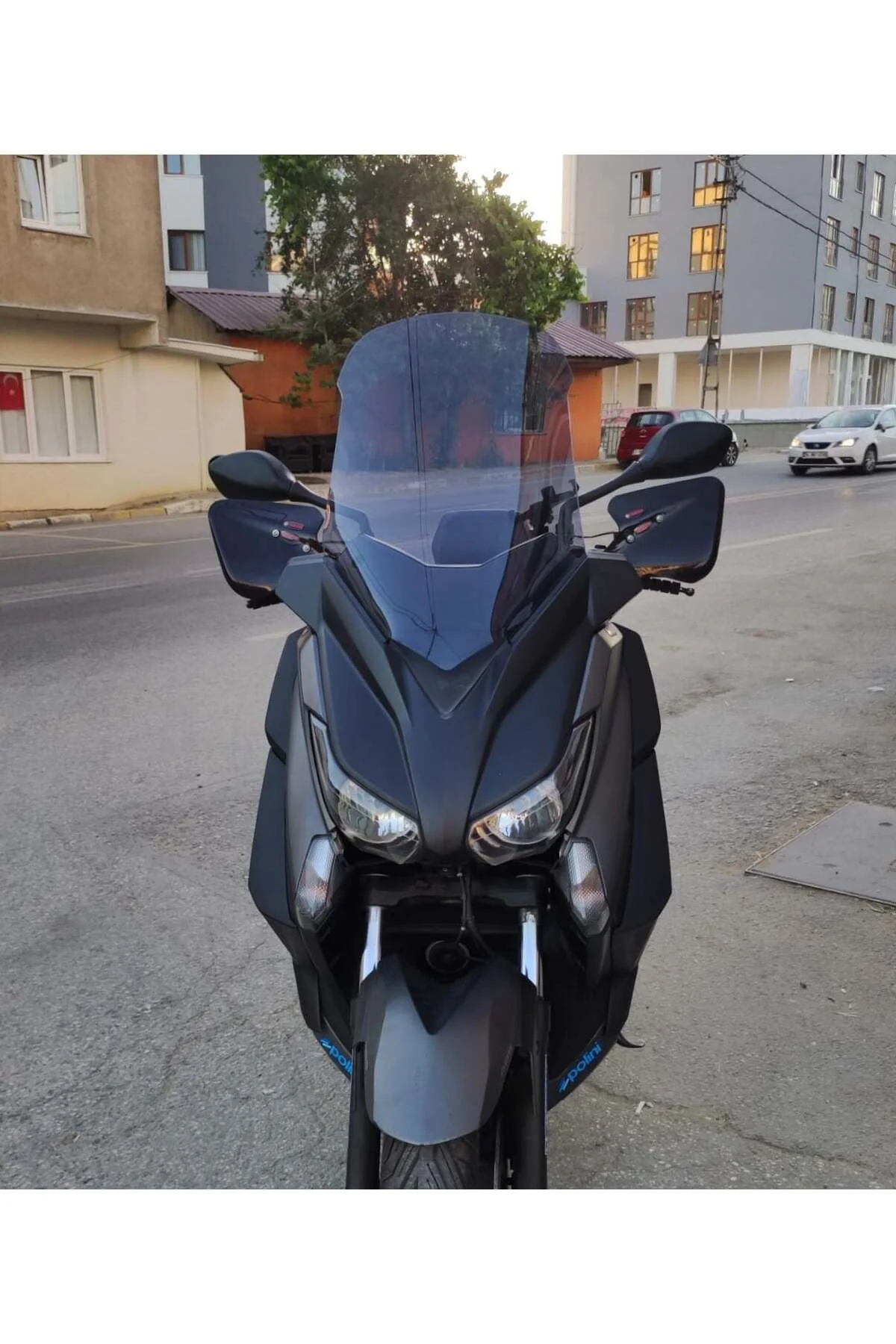 Yamaha Xmax Ön Cam 2014-2017 Model 58cm Füme Renkli 4mm