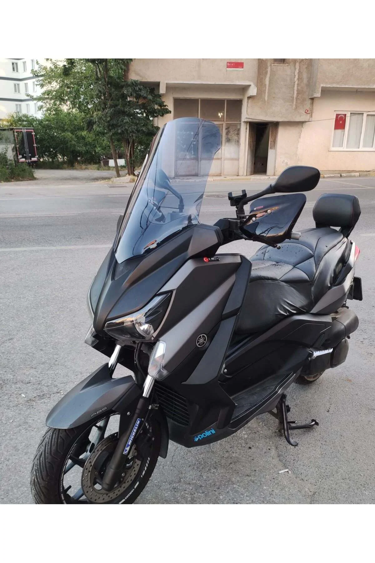 Yamaha Xmax Ön Cam 2014-2017 Model 58cm Füme Renkli 4mm