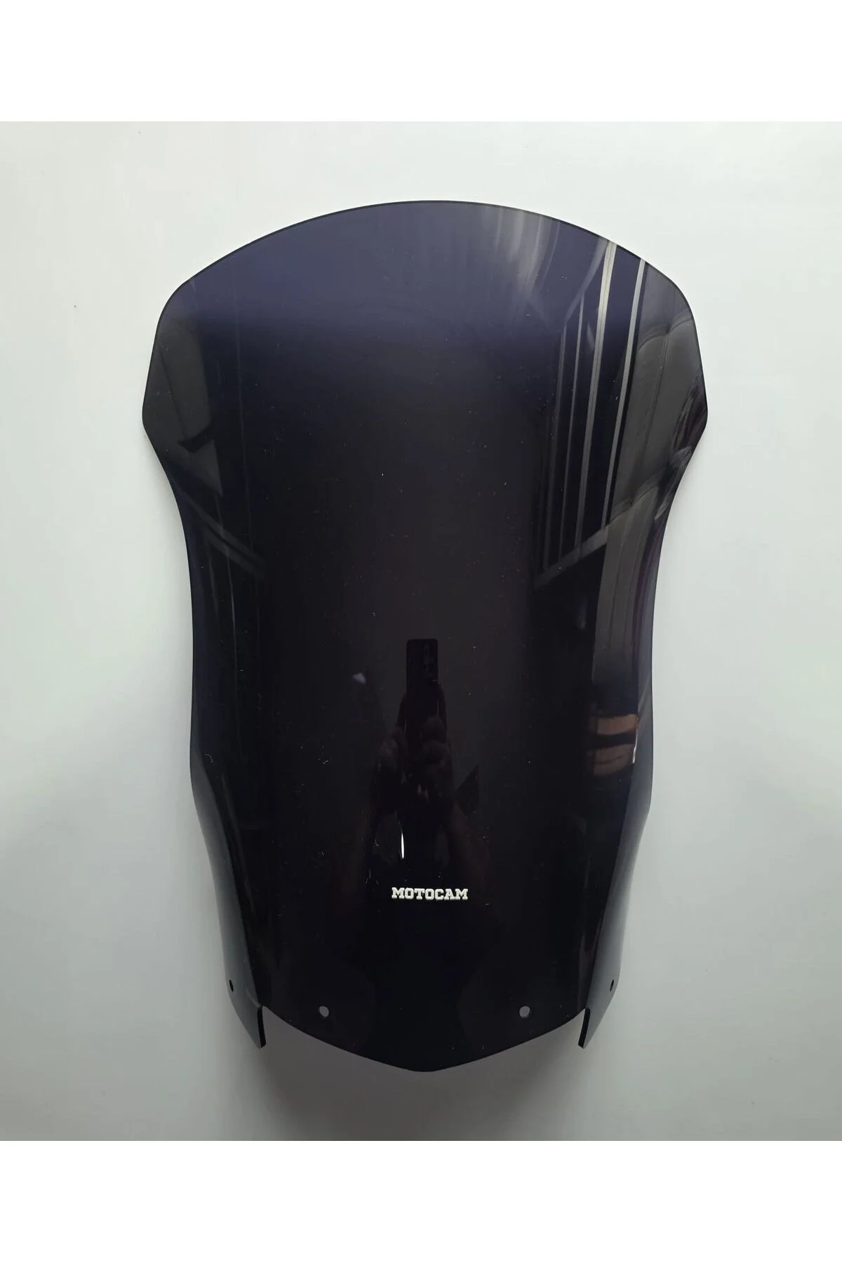 Yamaha YBR 125 Ön Cam 2011-2017 Model 51cm Siyah Renkli 4mm - Görsel 6