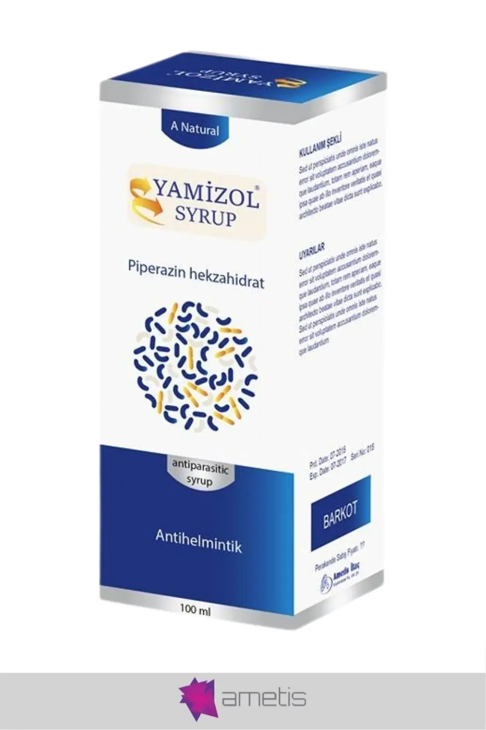 Yamizol Şurup 100 ml