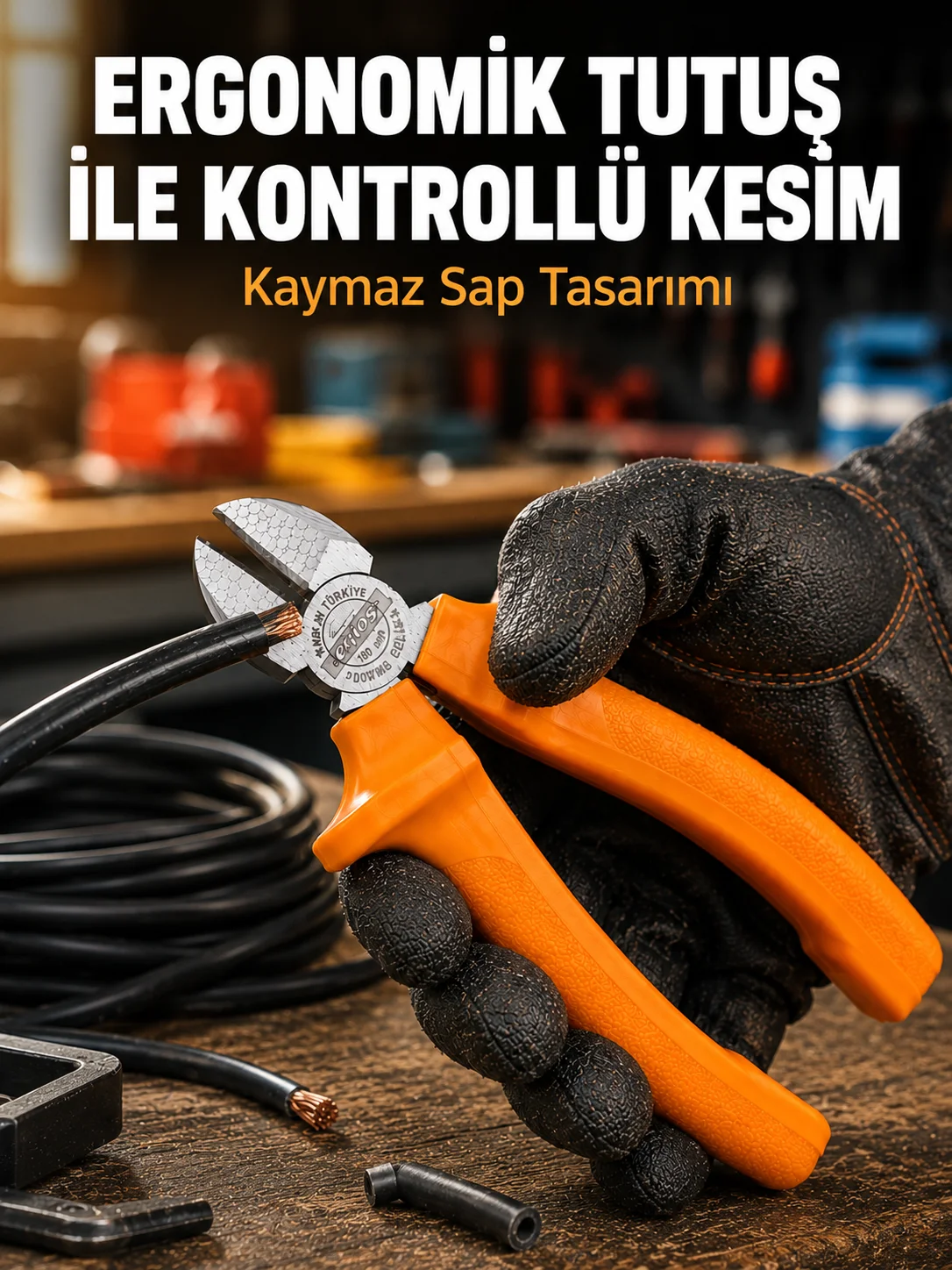 Yan Keski Dövme Çelik Güçlü ve Hassas Kesim Performansı