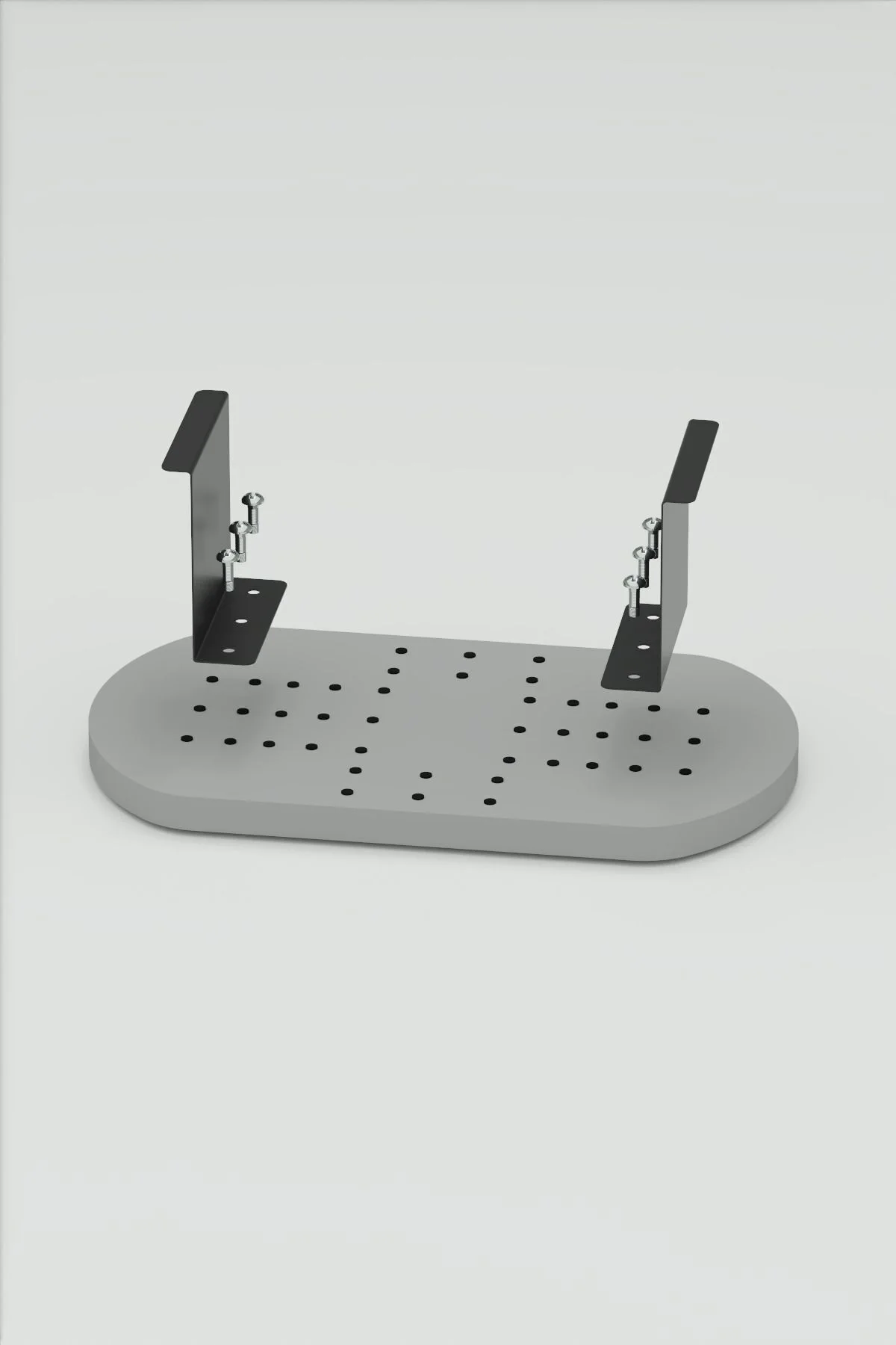 Yan Sehpa Ayarlanabilir Tepsi OVAL Dekoratif Modern Yatay Dikey K