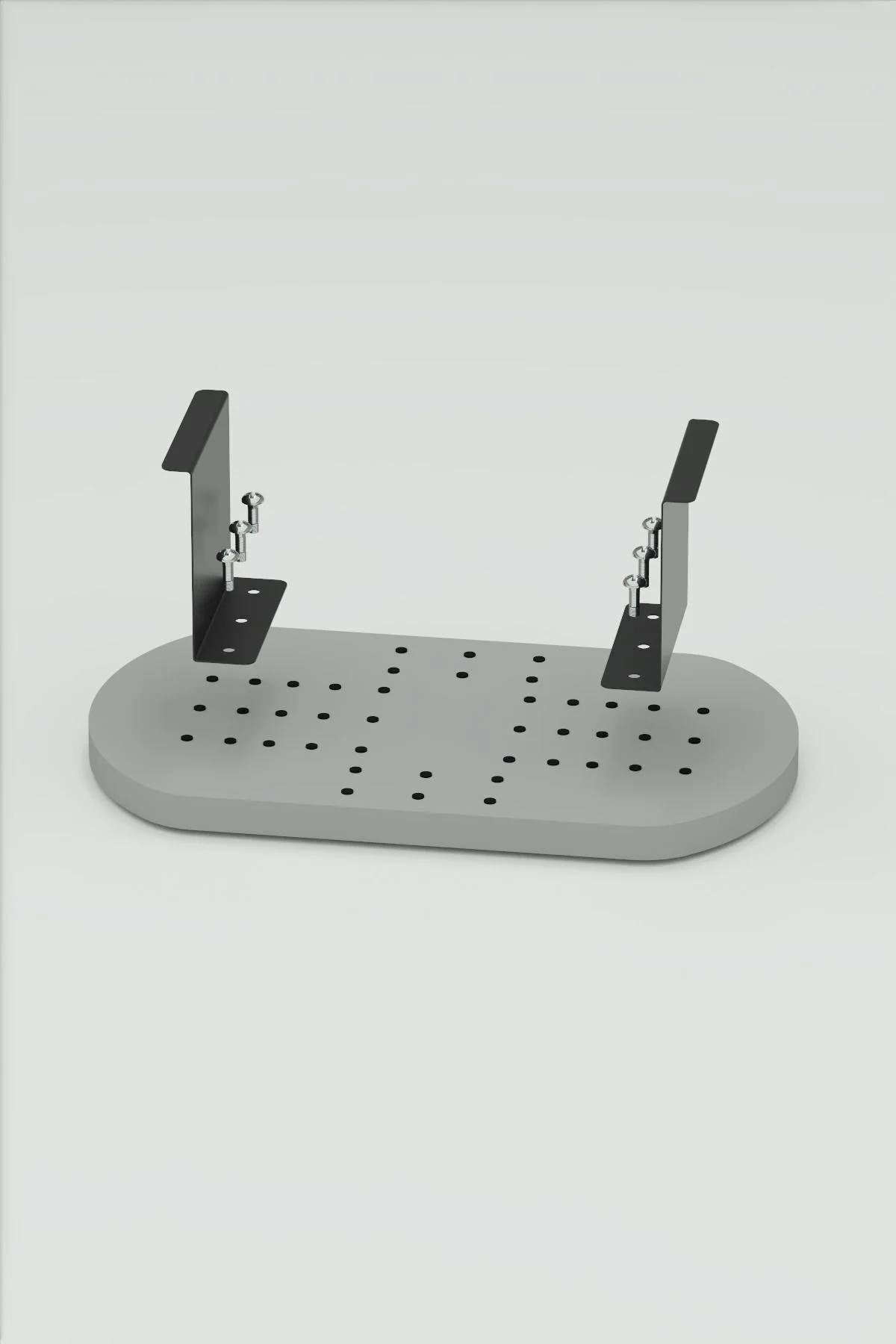 Yan Sehpa Ayarlanabilir Tepsi OVAL Dekoratif Modern Yatay Dikey K