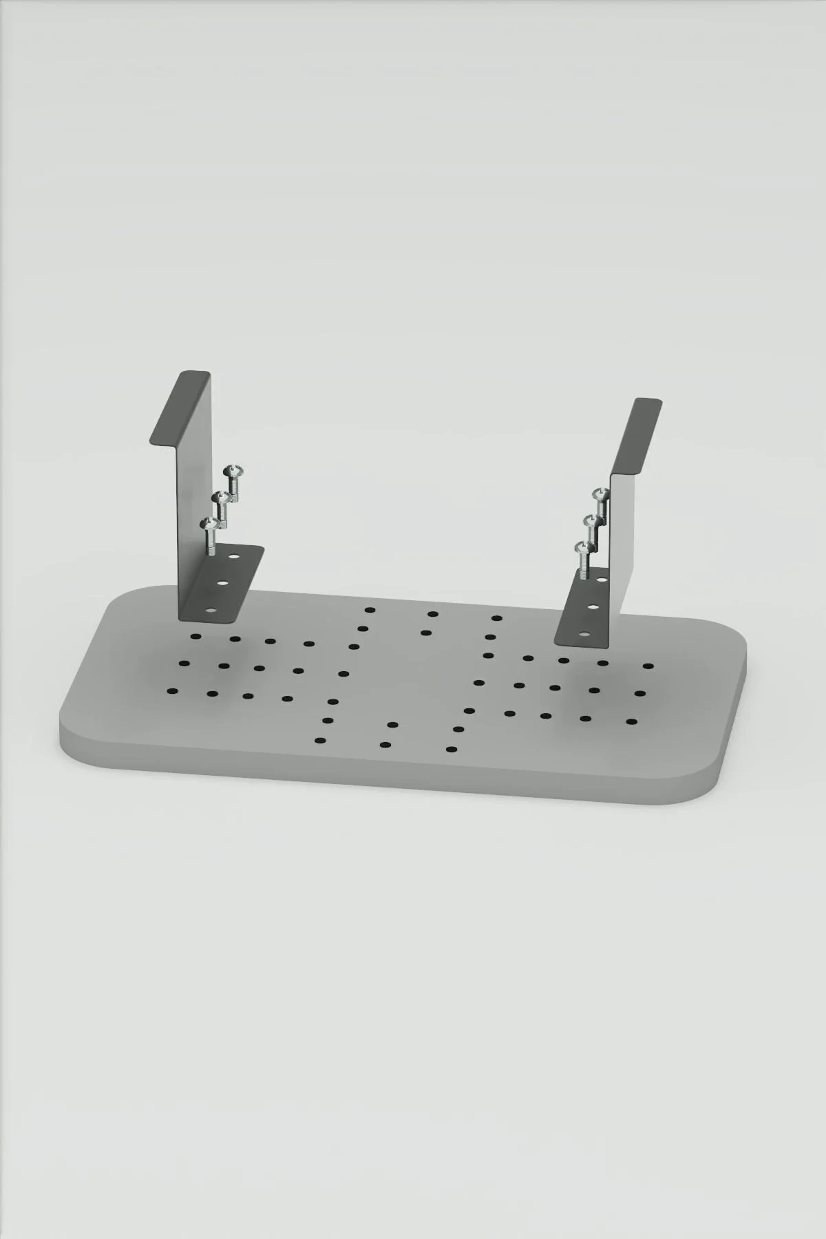 Yan Sehpa Ayarlanabilir Tepsi DİKDÖRTGEN Dekoratif Modern Yatay D