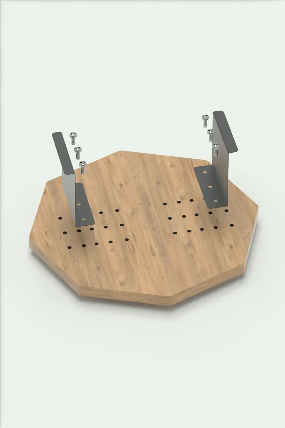 Yan Sehpa Ayarlanabilir Tepsi Dekoratif Modern Tepsi SEKİZGEN Cev