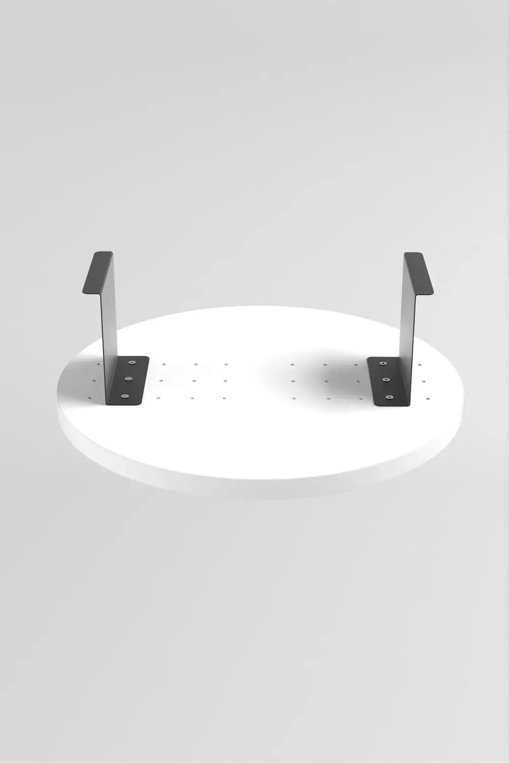 Yan Sehpa Ayarlanabilir Tepsi Dekoratif Modern Tepsi BEYAZ