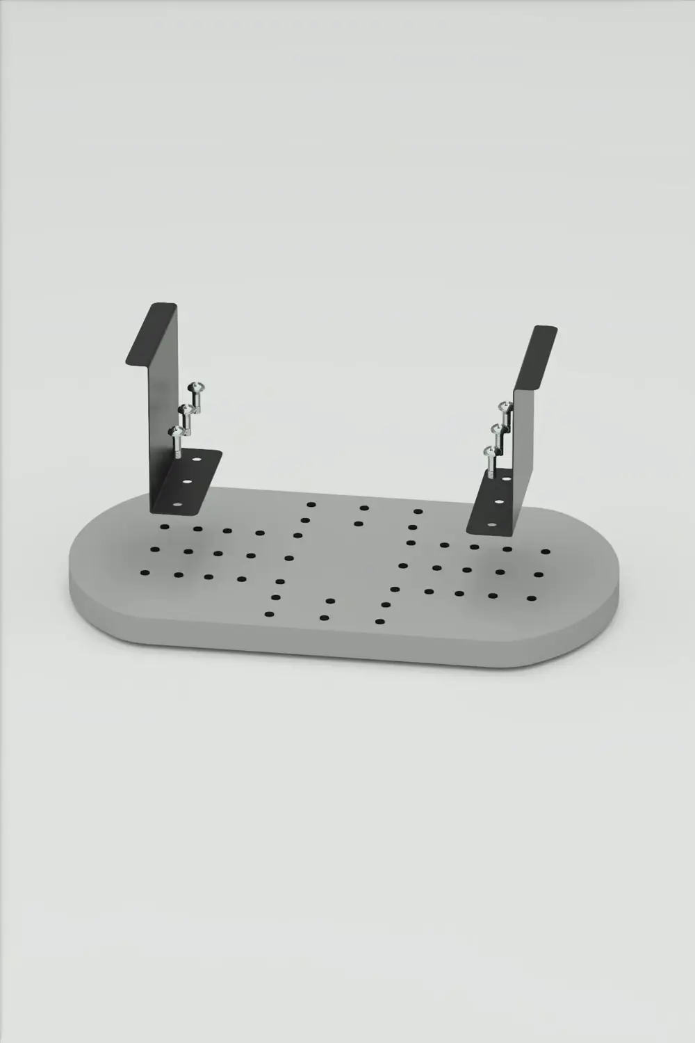 Yan Sehpa Ayarlanabilir Tepsi OVAL Dekoratif Modern Yatay Dikey K