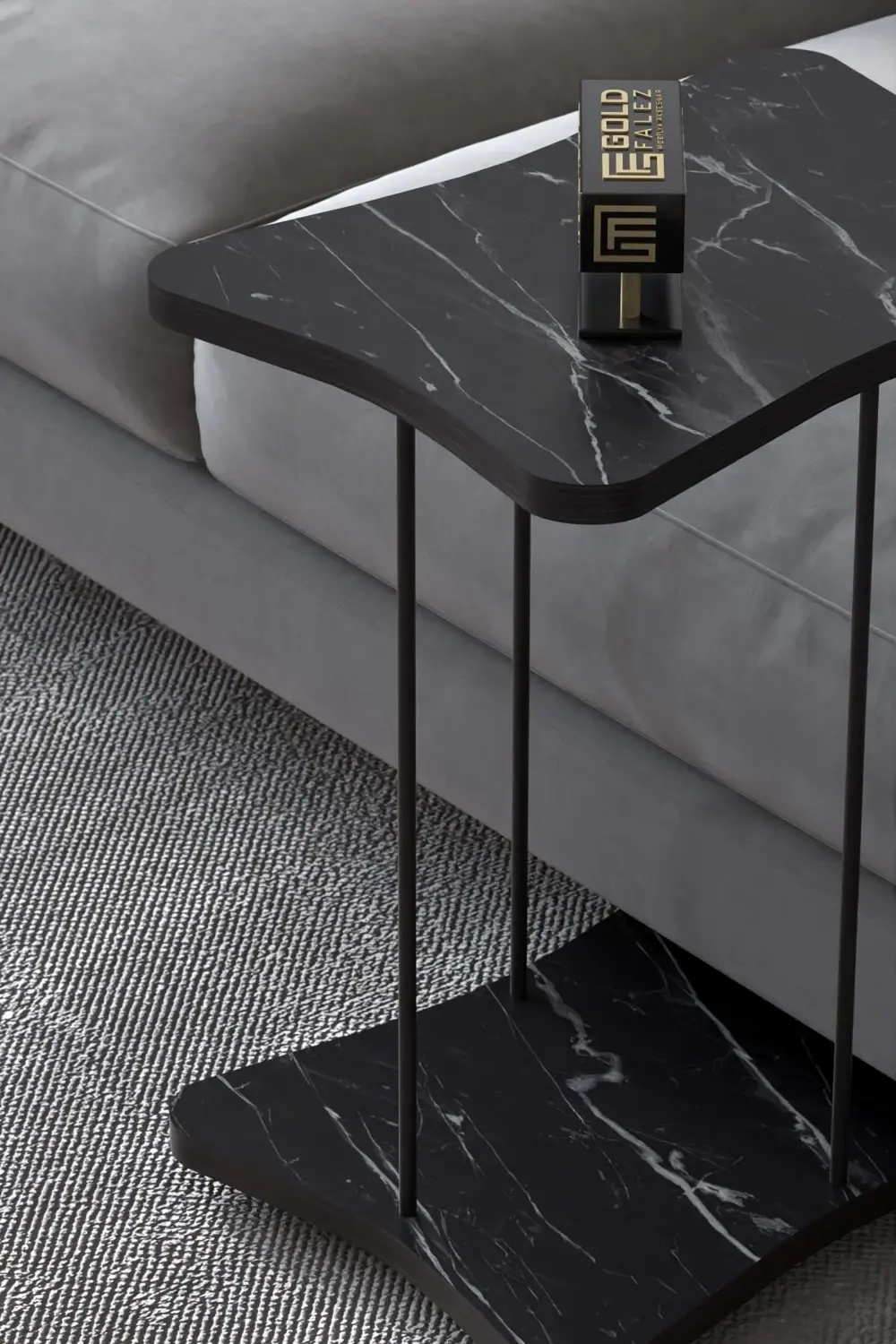 Yan Sehpa Tekerlekli Servis Sehpası HND Bendir