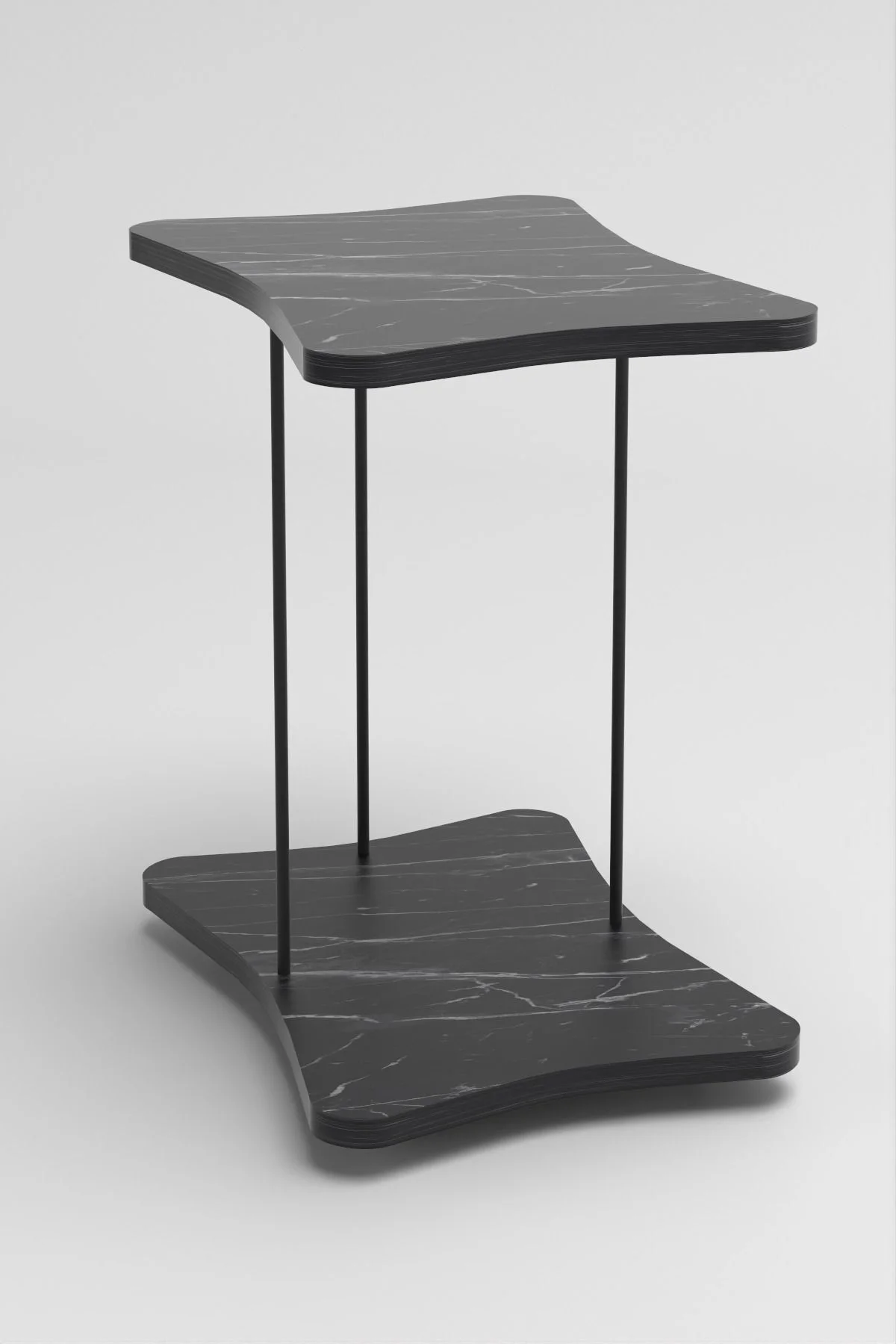 Yan Sehpa Tekerlekli Servis Sehpası HND Bendir