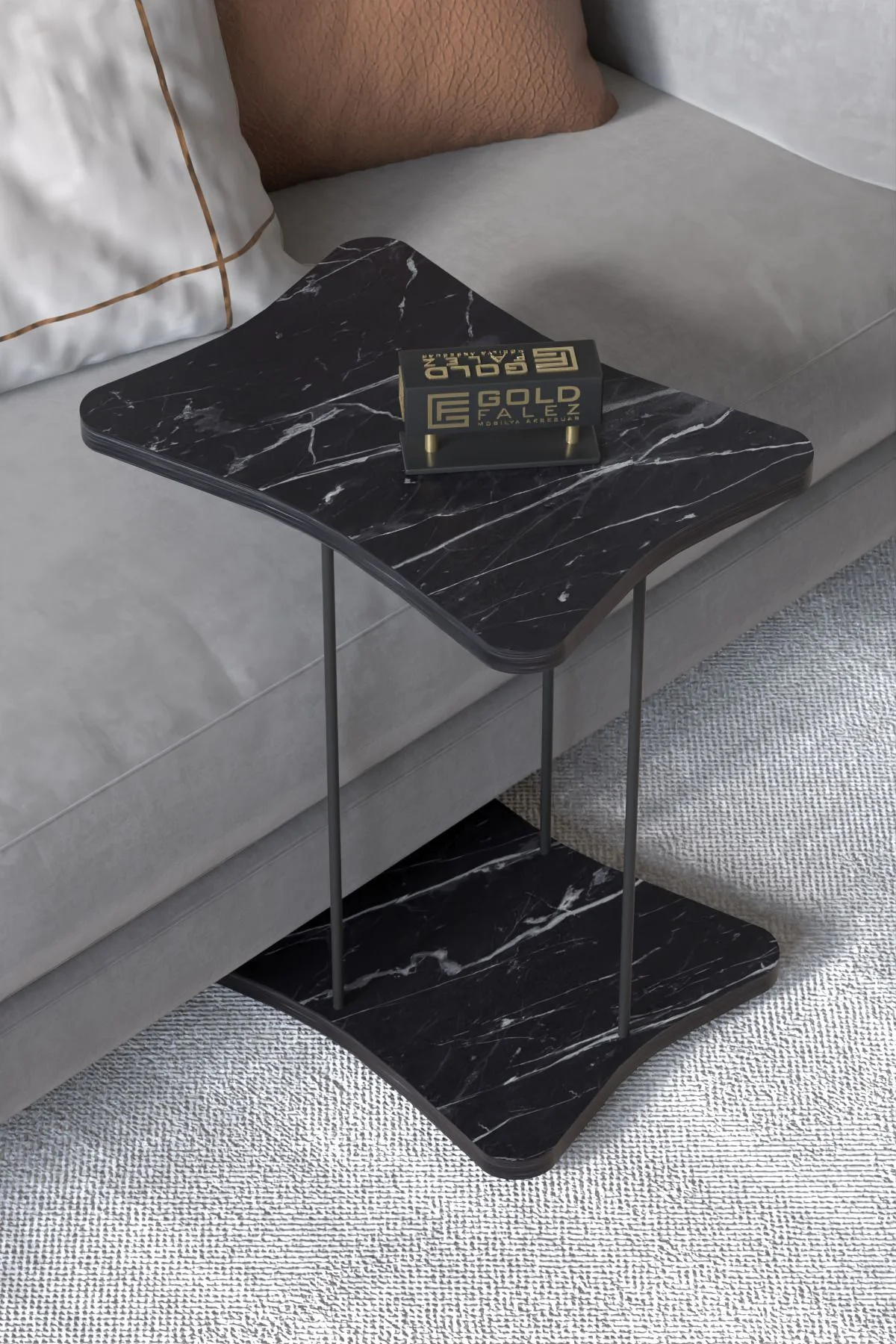 Yan Sehpa Tekerlekli Servis Sehpası HND Bendir