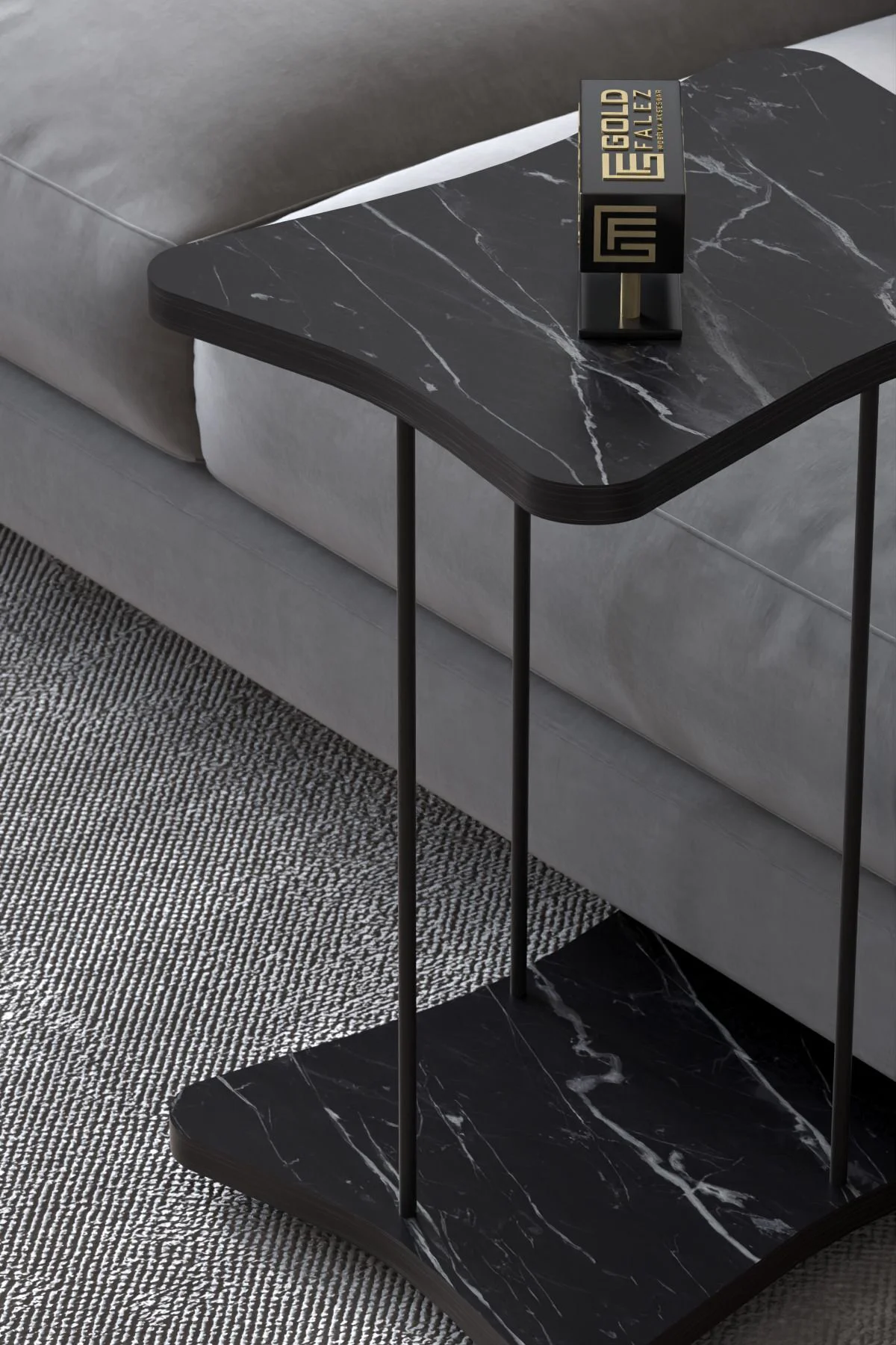 Yan Sehpa Tekerlekli Servis Sehpası HND Bendir