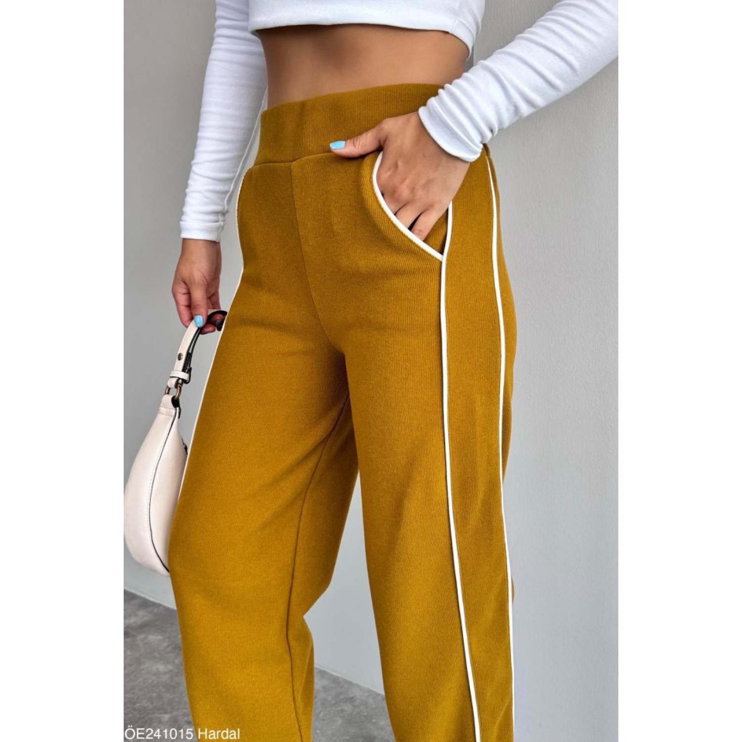 Yandan Şeritli - Hardal Yandan Şeritli - Hardal