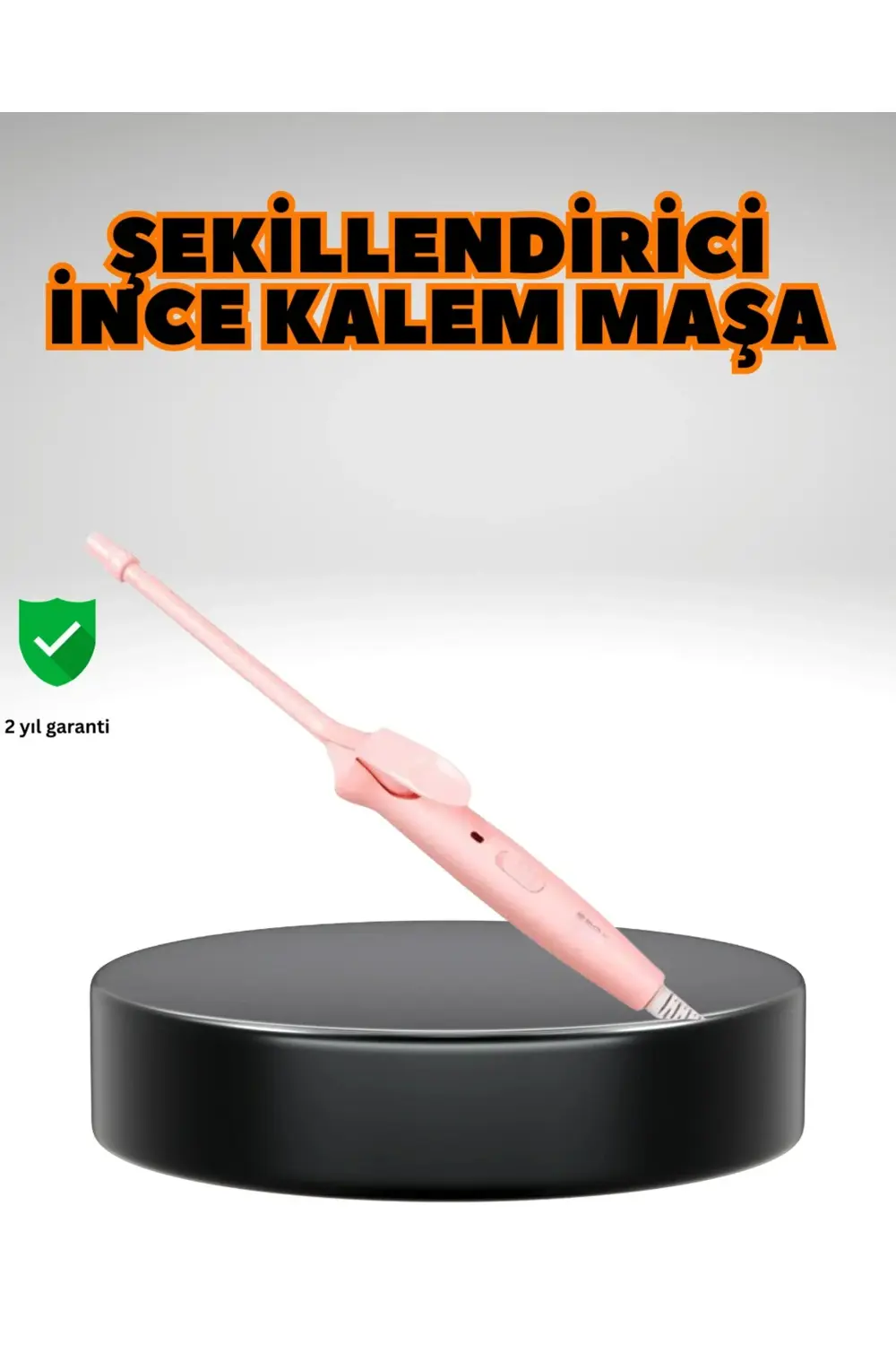 Yanma Önleyici Uçlu Profesyonel Saç Bukle Maşası