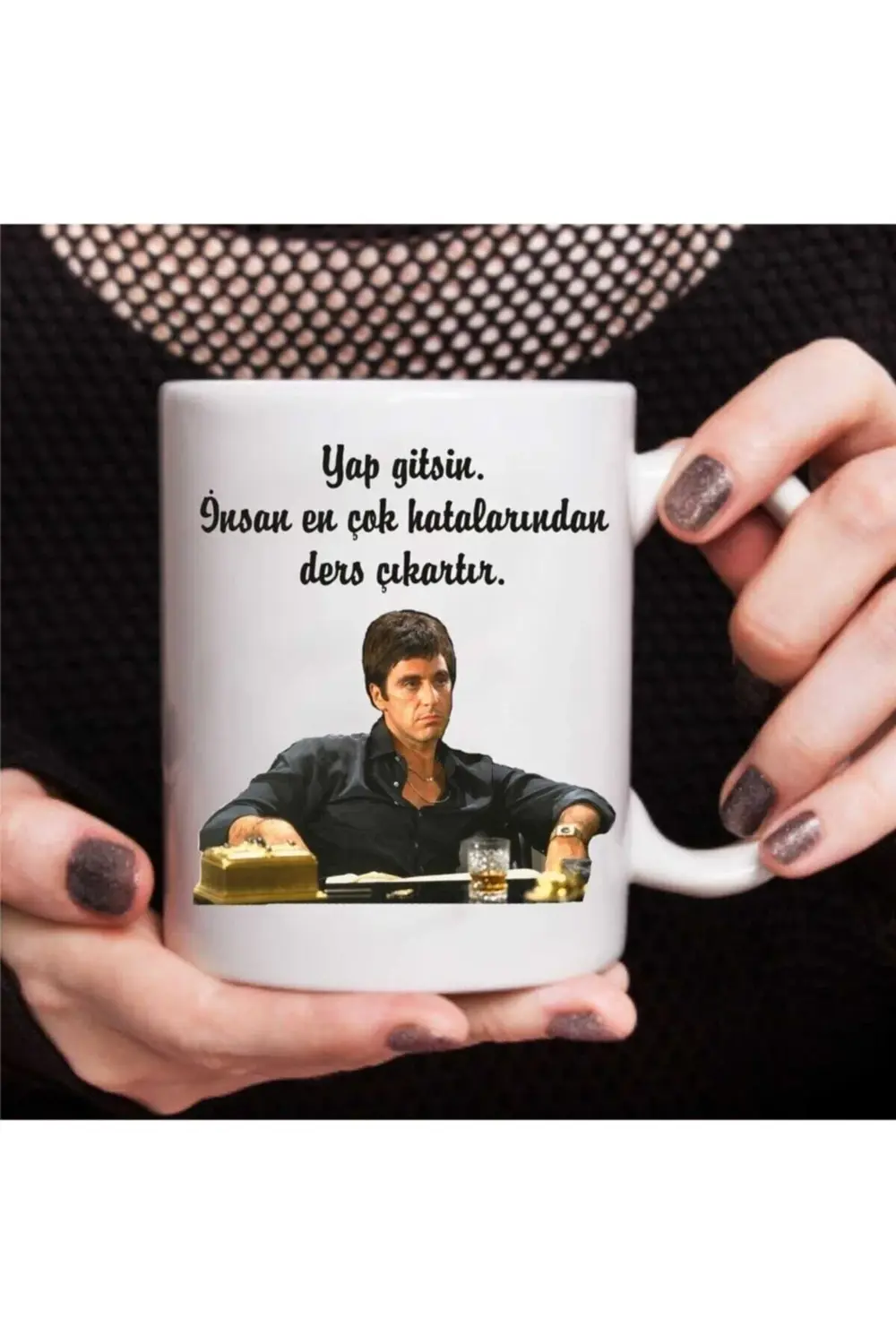 " Yap Gitsin. Insan En Çok Hatalardan Ders Çıkarırlar" Baskılı Be
