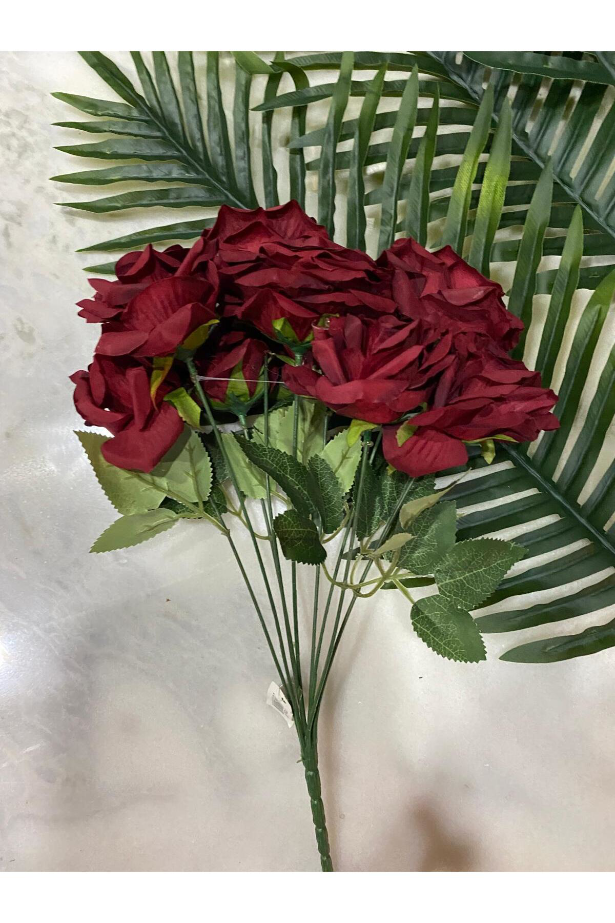 Elif Aksesuar Yapay Kırmızı Gül Demeti