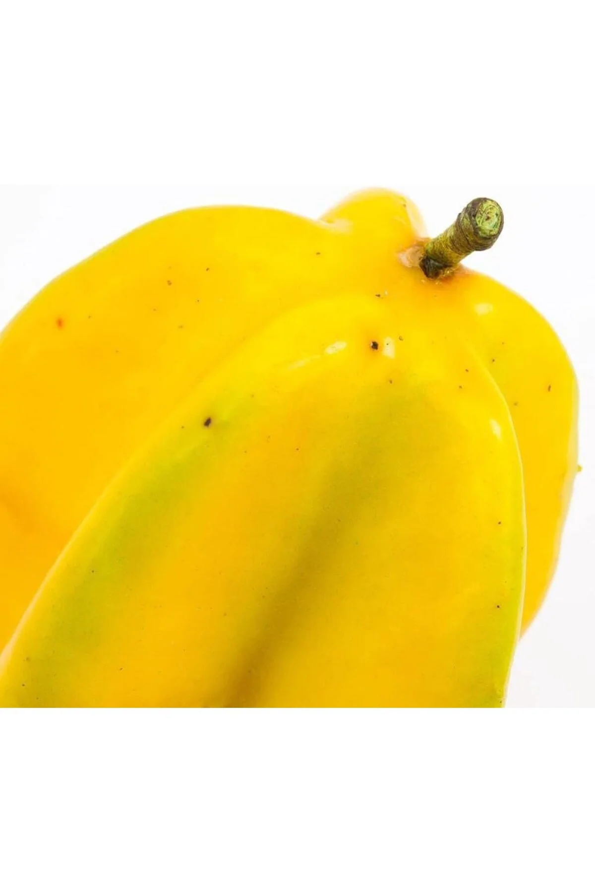 Yapay Meyve Carambole Star Fruit Yapay Yıldız Meyvesi Sarı 1adet