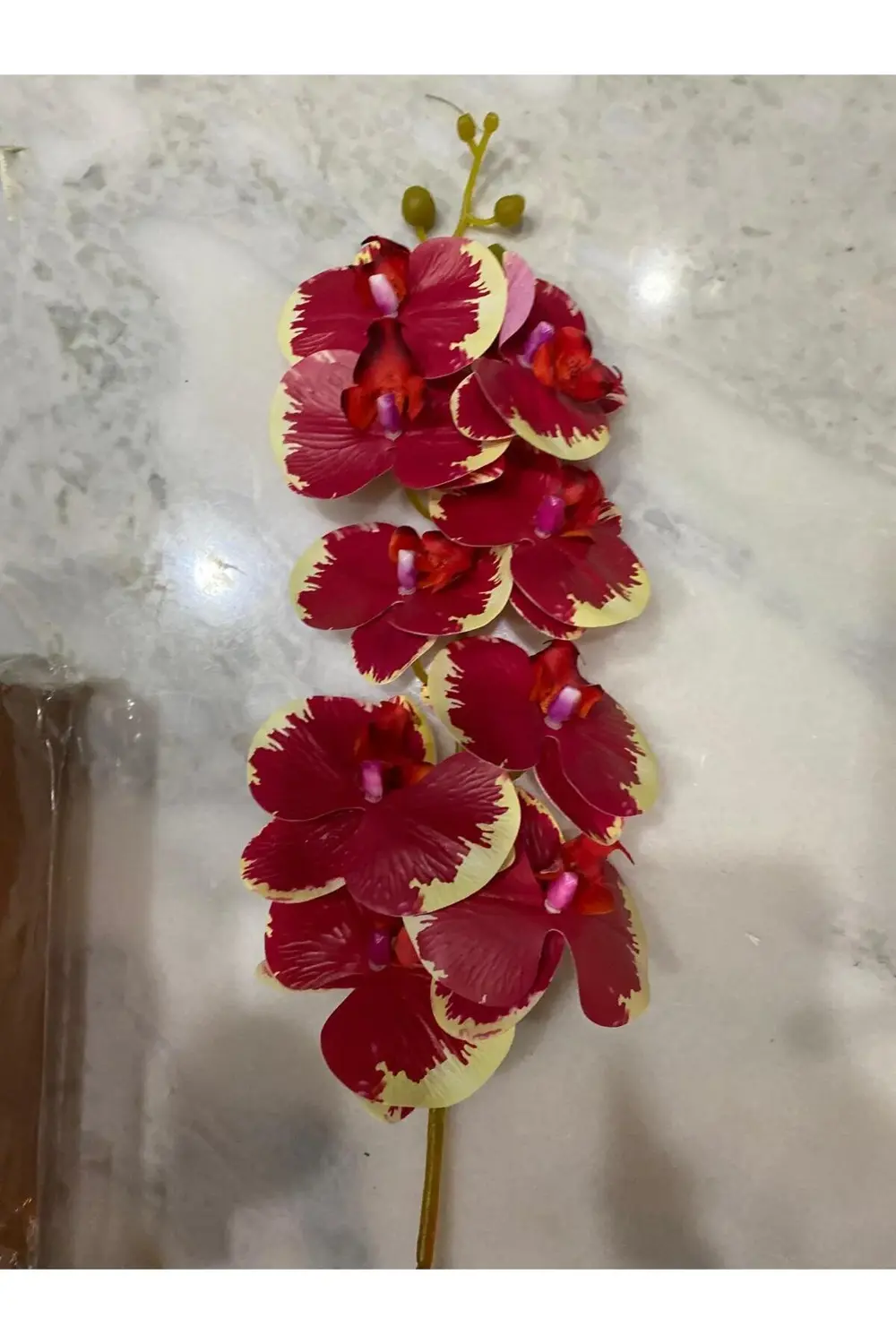 Yapay Orkide Tek Dal 88 Cm