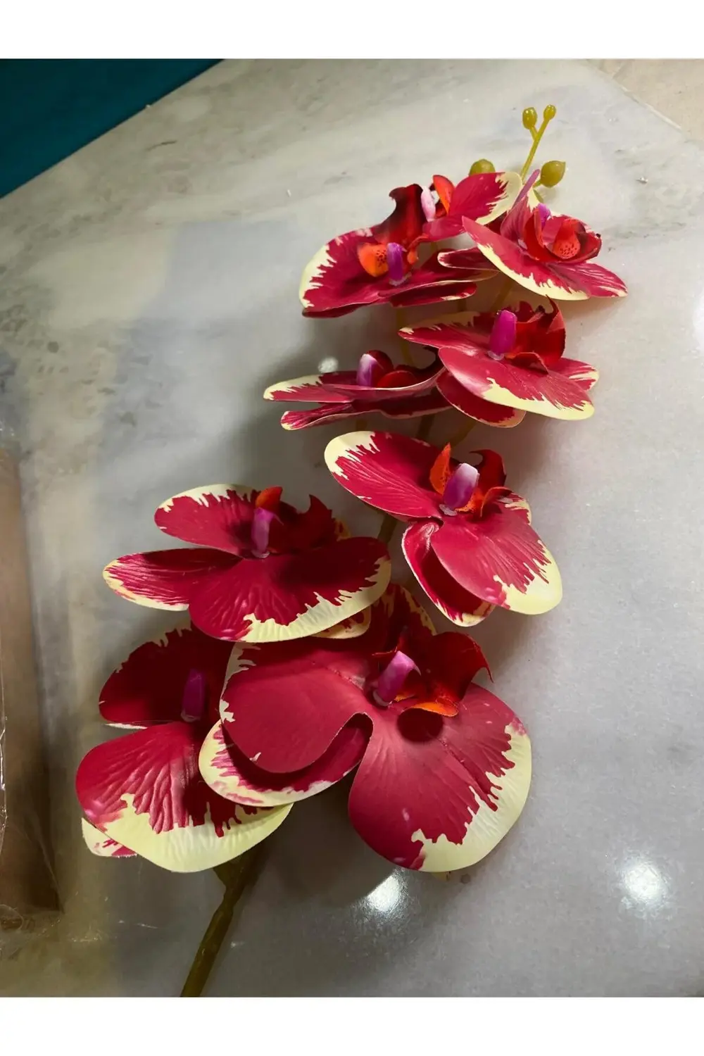 Yapay Orkide Tek Dal 88 Cm