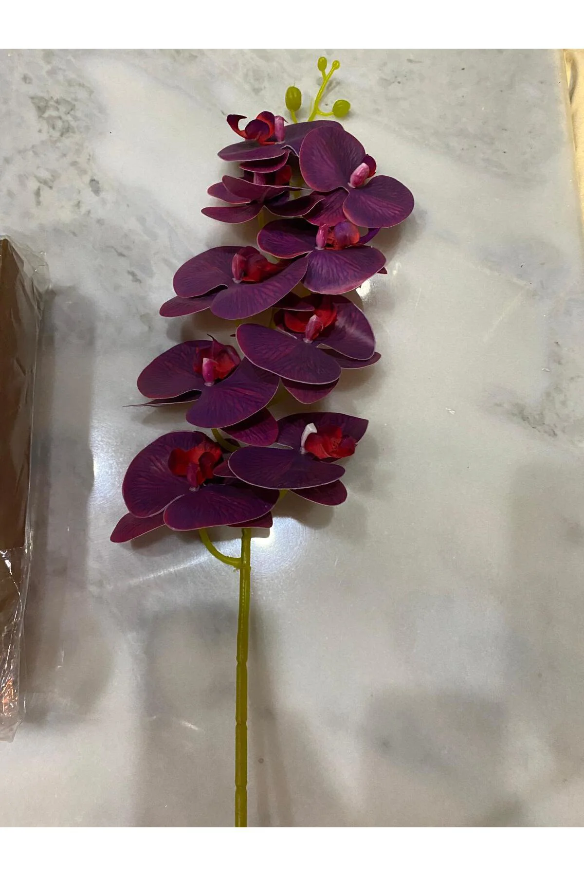 Yapay Orkide Tek Dal 88 Cm