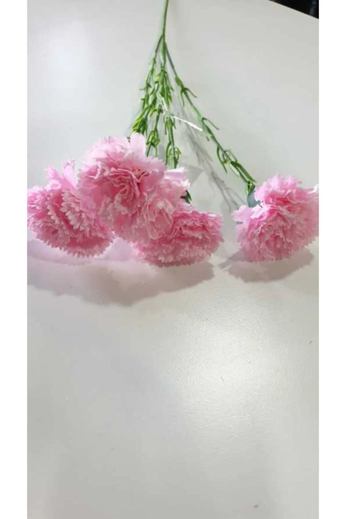 Yapay Pembe Karanfil Dalı