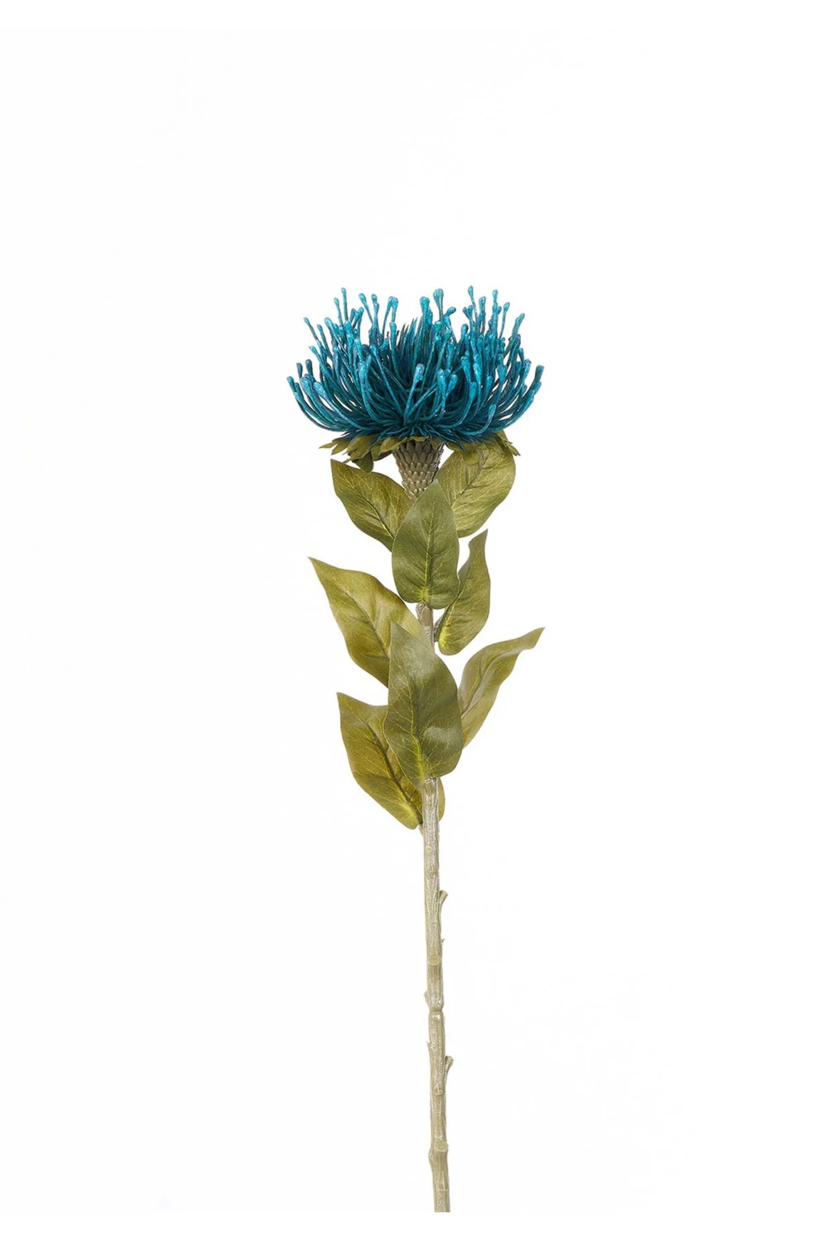Yapay Protea Çiçeği Tek Dal 73 Cm