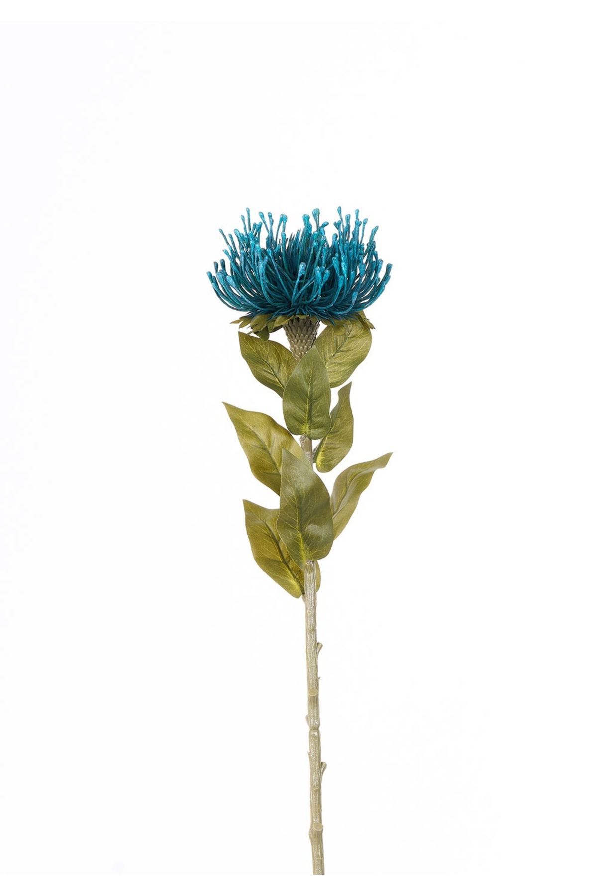 Yapay Protea Çiçeği Tek Dal 73 Cm