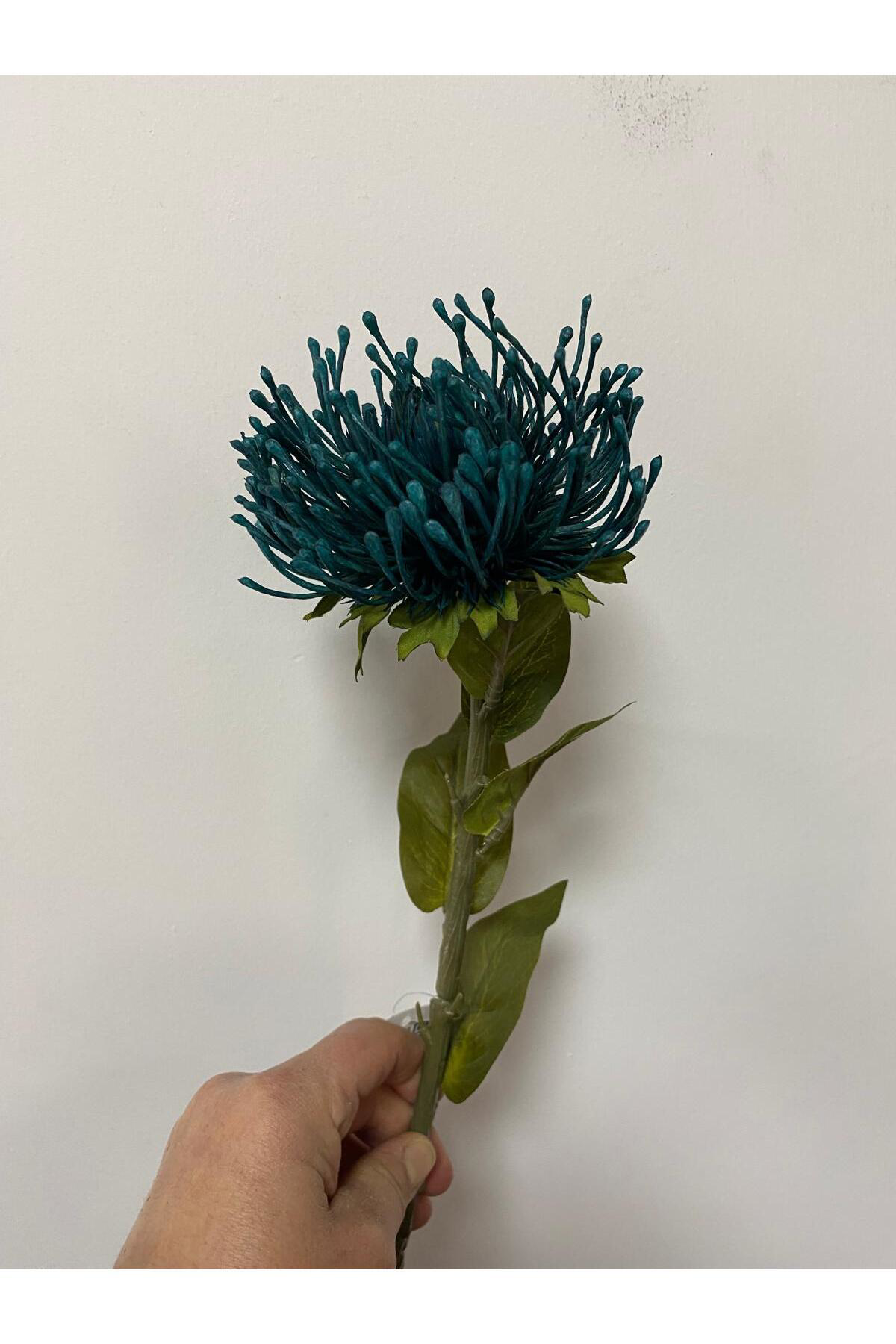 Yapay Protea Çiçeği Tek Dal 73 Cm