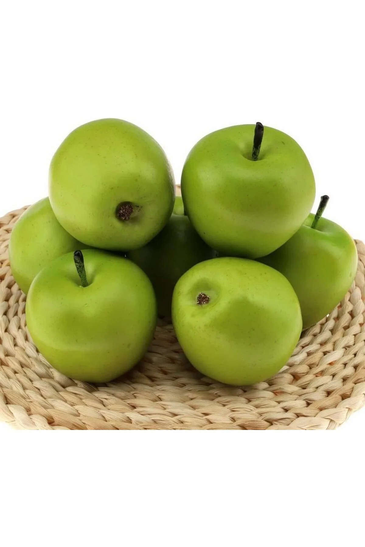 Yapay YEŞİL ELMA 6 lı Paket Yapay Meyve