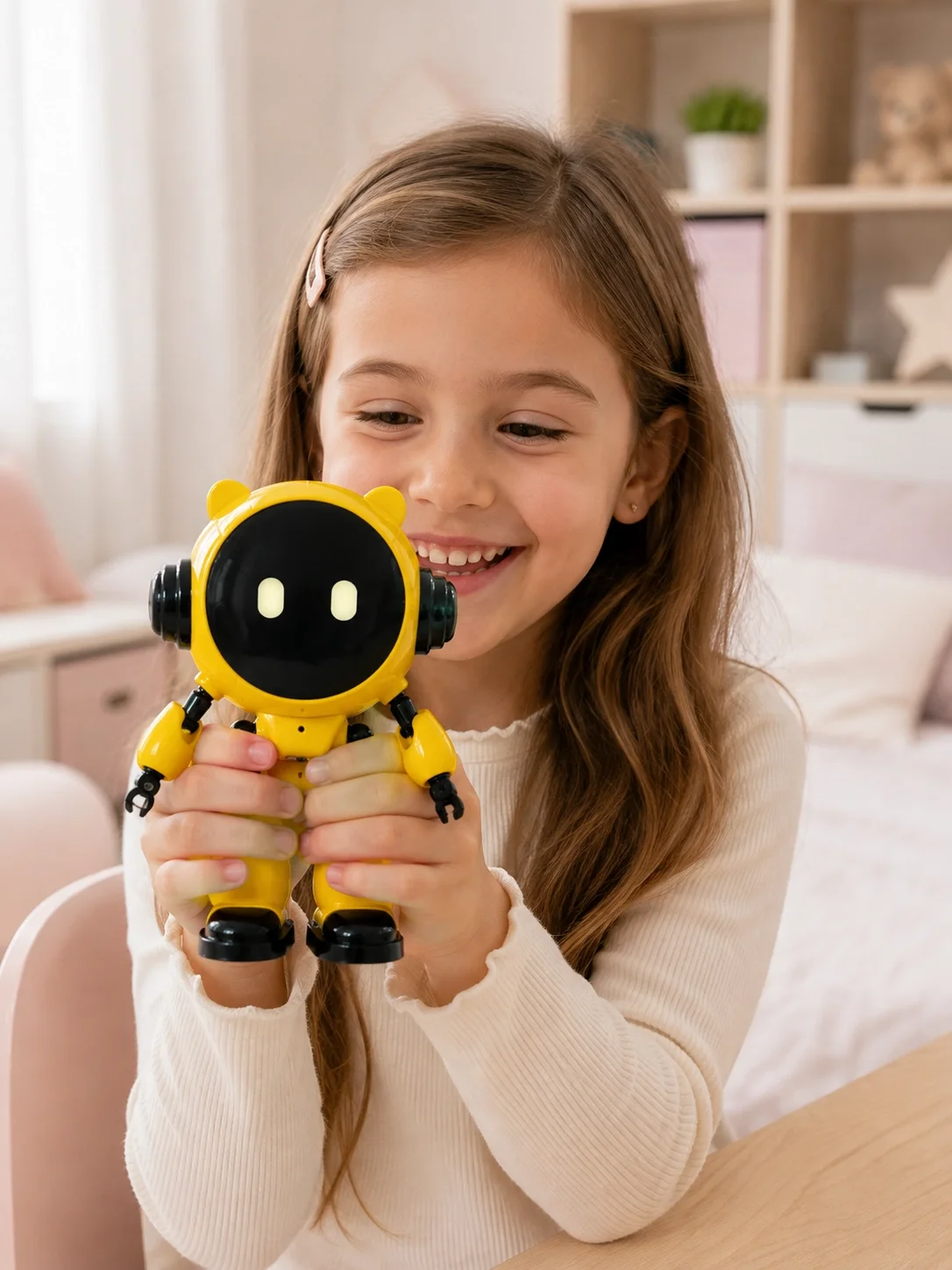 Yapay Zeka Robotu Çocuklar İçin 40 Dil Destekli Konuşan Eğitici Akıllı Robot Yapay Zeka Robotu Çocuklar İçin 40 Dil Destekli Konuşan Eğitici Akıllı Robot