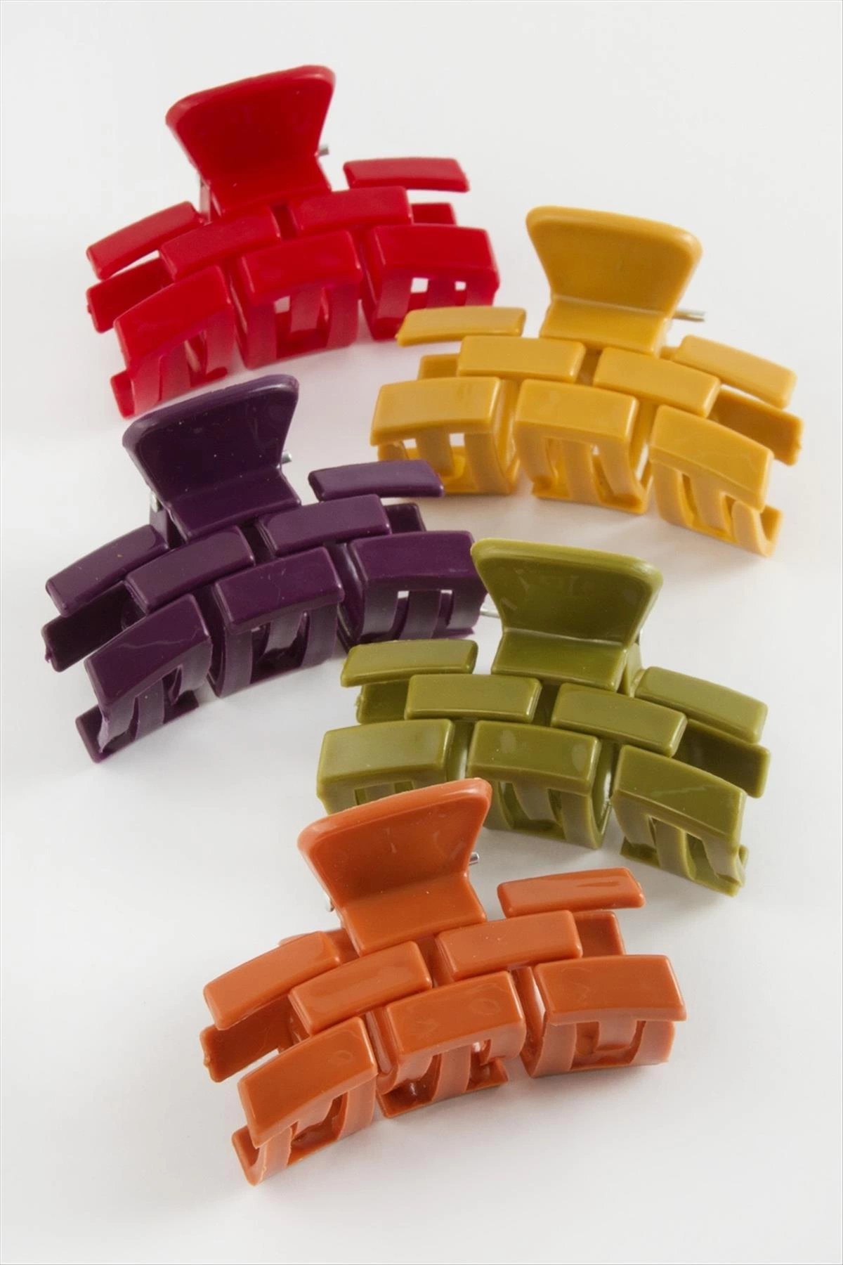 Yapboz Renkli Mandal Toka 6 cm