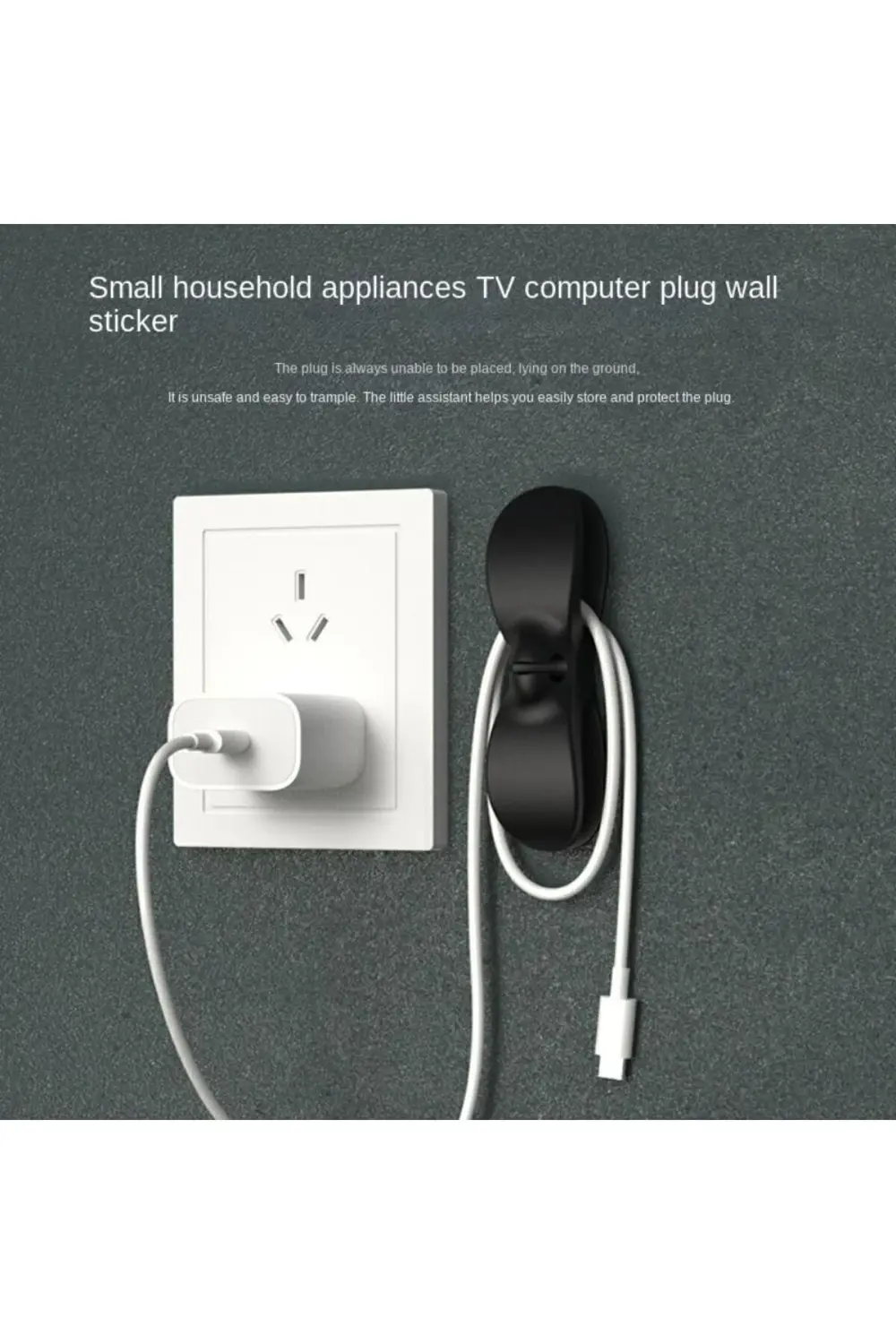 Yapışkanlı Airfryer Kablo Sabitleyici Düzenleyici Çok Amaçlı Kabl