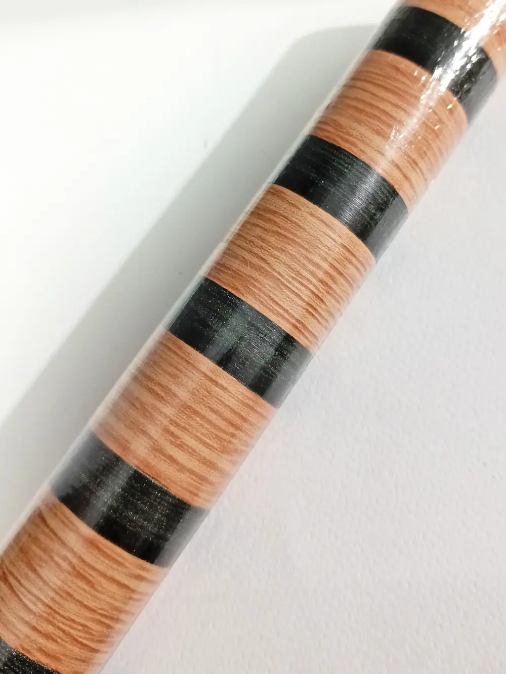 Yapışkanlı Asetat Kahverengi-Siyah Çizgili Ahşap Desenli 45x200 c