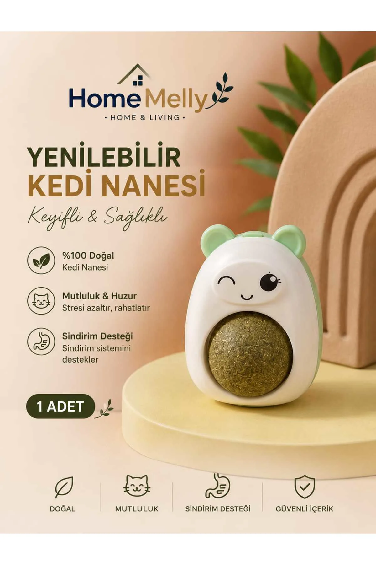 Yapışkanlı Catnipli Kedi Oyuncağı Yenilebilir Kedi Nanesi Yalama Topu Duvara Yapışan Kedi Oyuncağı Yapışkanlı Catnipli Kedi Oyuncağı Yenilebilir Kedi Nanesi Yalama Topu Duvara Yapışan Kedi Oyuncağı