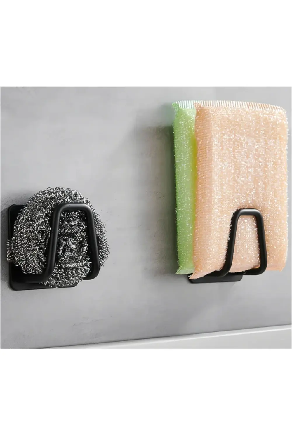 Yapışkanlı Çok Amaçlı Düzenleyici Askı Bulaşık Süngeri Tutucu Mut