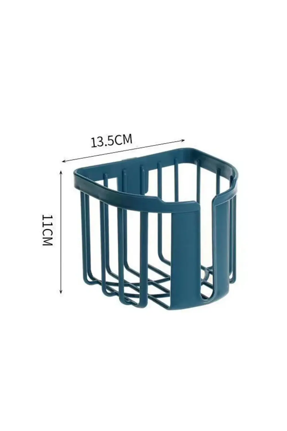 Yapışkanlı Çok Fonksiyonlu Banyo Organizeri BEYAZ