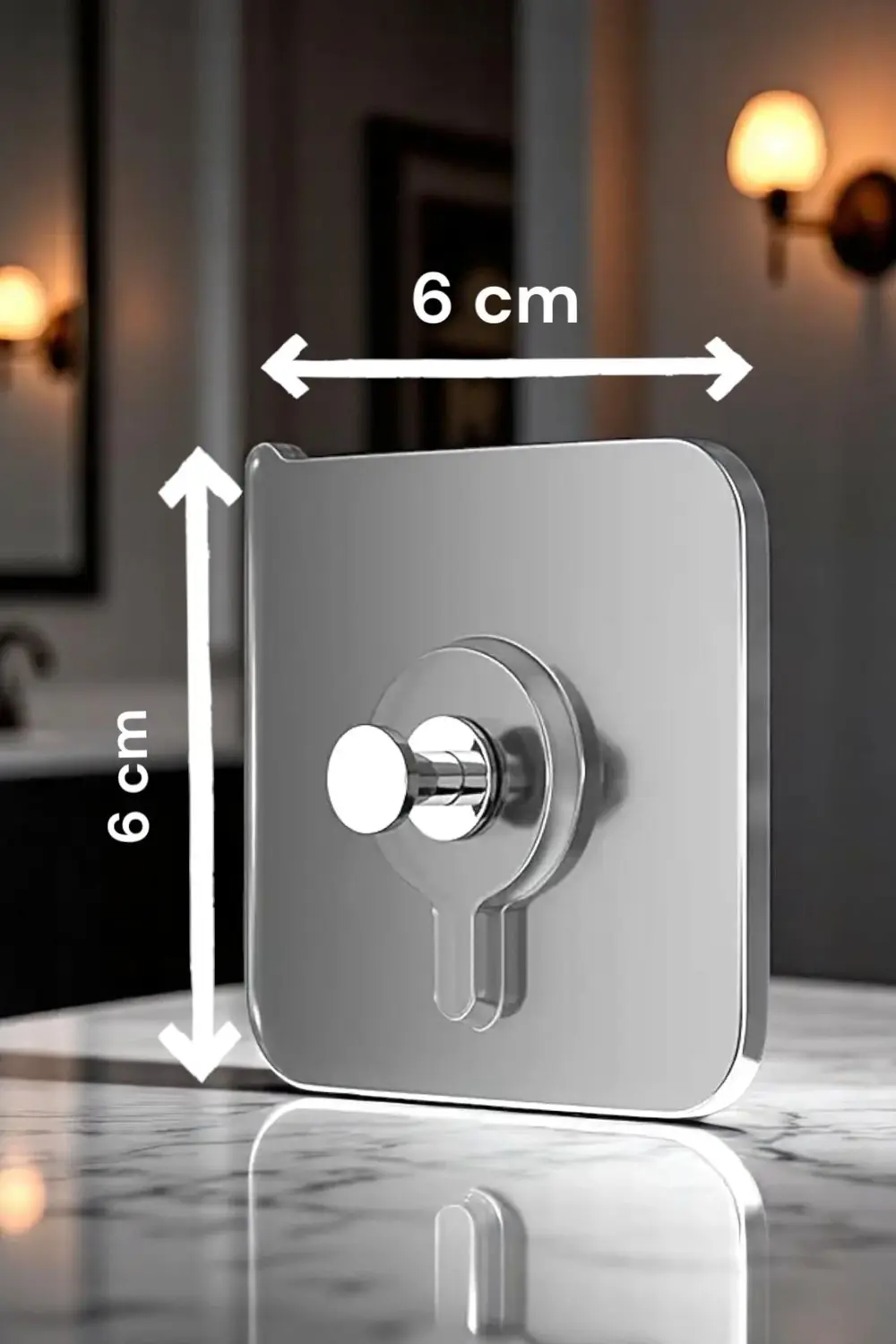 Yapışkanlı Duvar Vidası 4 Adet Çerçeve Askısı Vidalı Tırnak Kanca