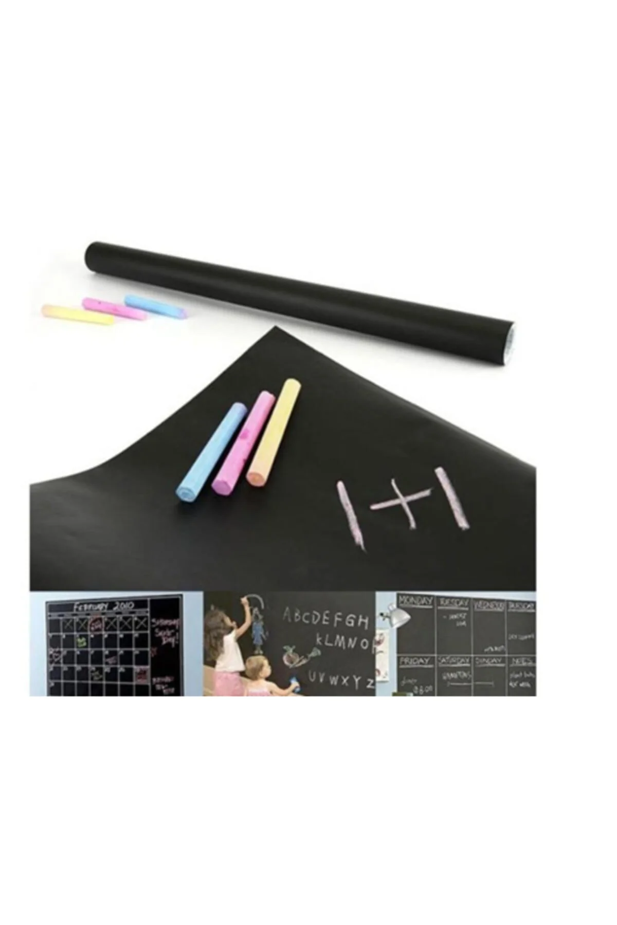 Yapışkanlı Kara Tahta-yazı Tahtası: Sticker Blackboard