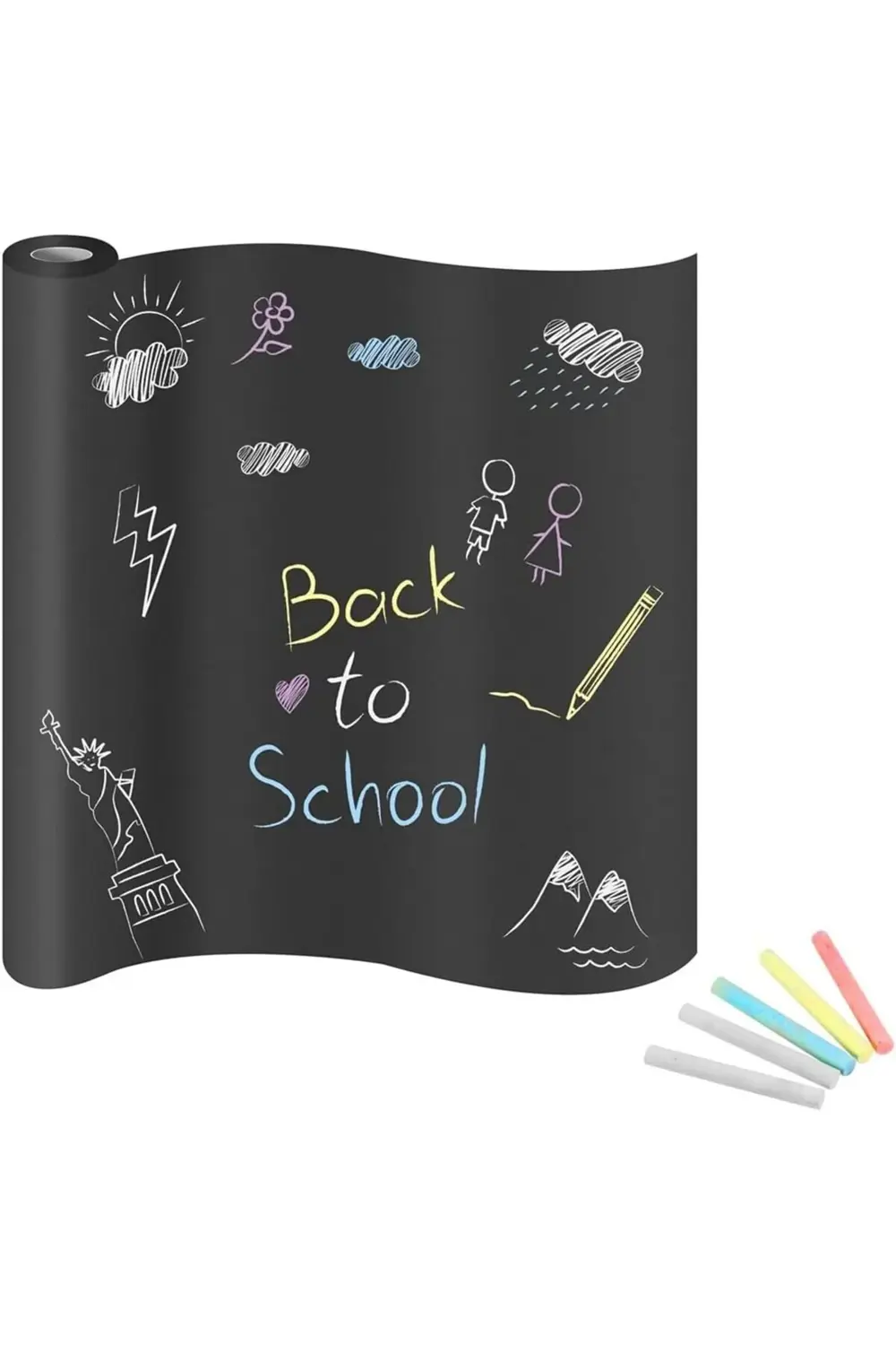 Yapışkanlı Kara Tahta Blackboard 395519