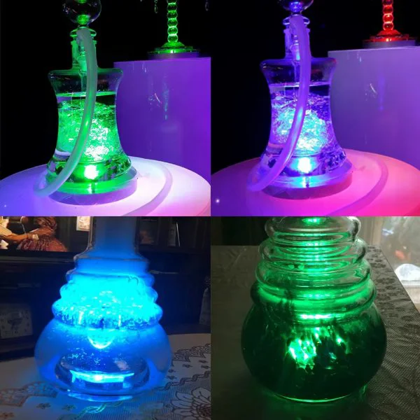 Yapışkanlı Led Işıklı Nargile Altlığı