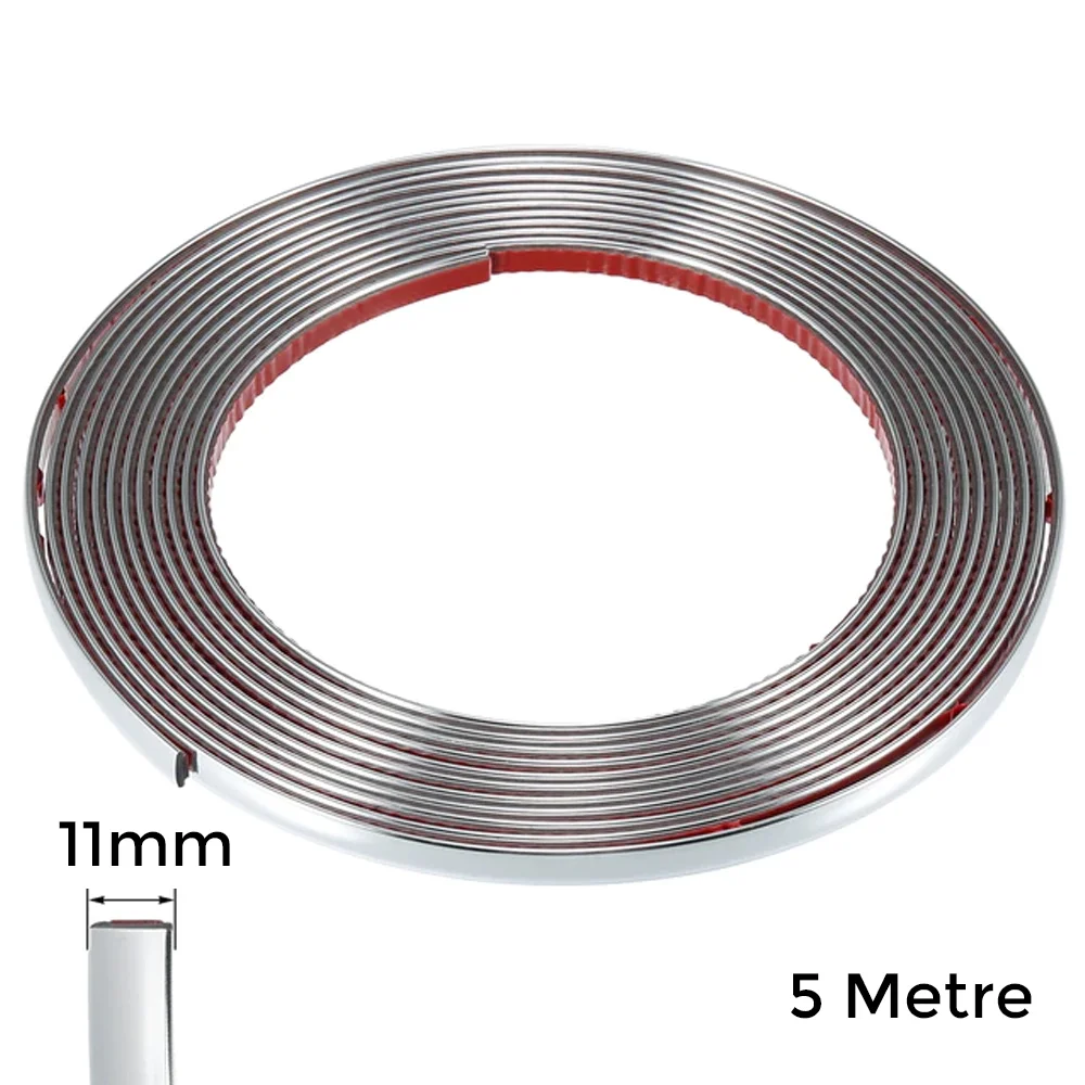 Yapışkanlı Nikelaj Şerit Bant Çıta 11mm 5 Metre Krom Fiyatı, Yorumları ve Özellikleri