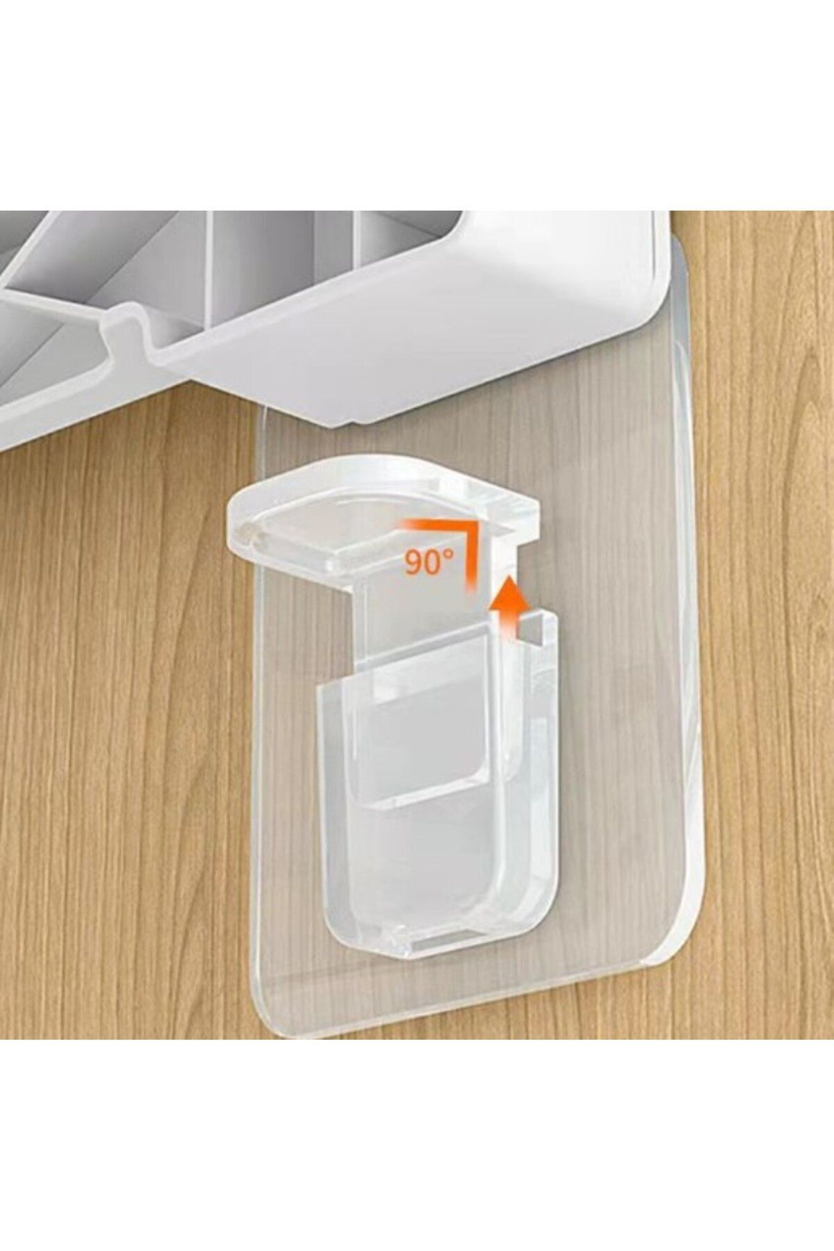 Yapışkanlı Raf Yapıcı 4'Lü Klips