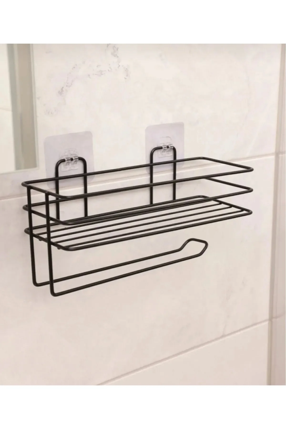 Yapışkanlı Raflı Kağıt Havluluk Peçetelik Havlu Kapıtlık Banyo Mu