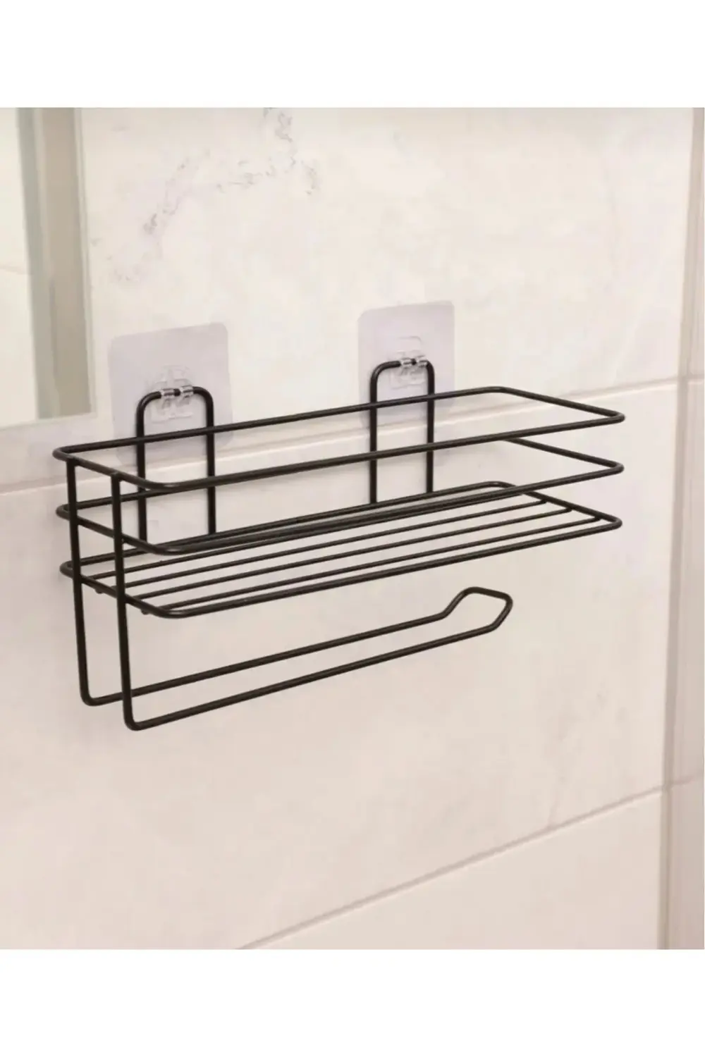 Yapışkanlı Raflı Kağıt Havluluk Peçetelik Havlu Kapıtlık Banyo Mu