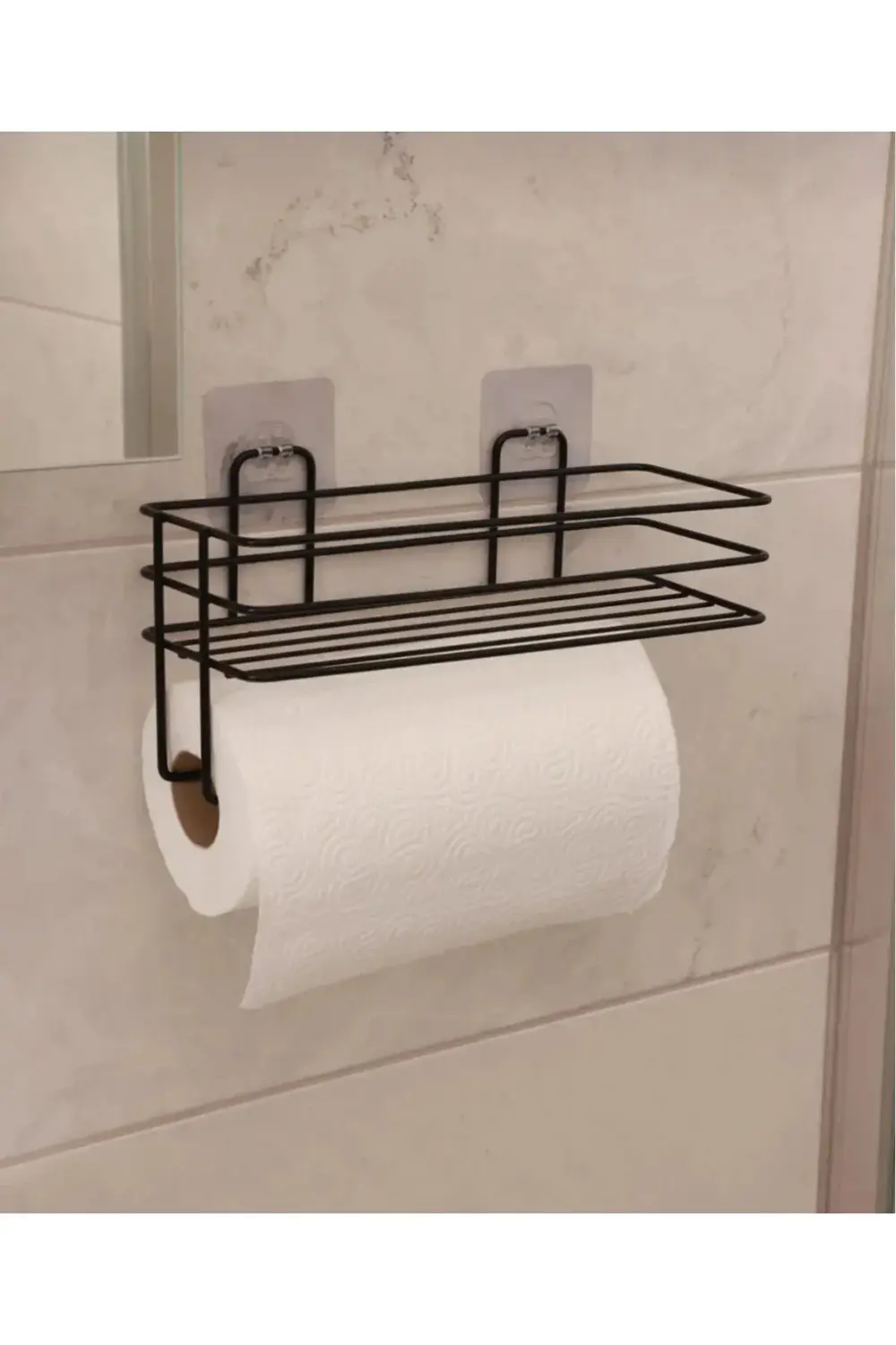 Yapışkanlı Raflı Kağıt Havluluk Peçetelik Havlu Kapıtlık Banyo Mu